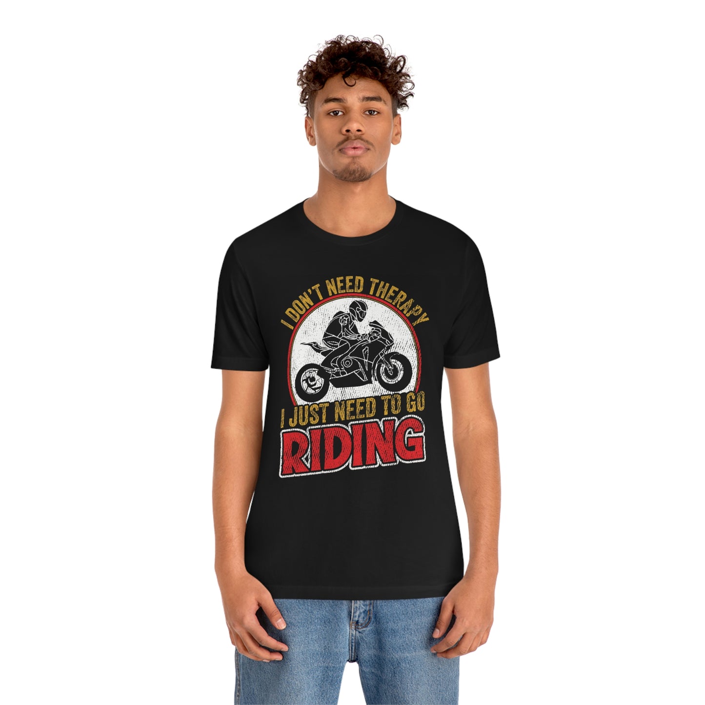 Go riding- Jersey Short Sleeve Tee