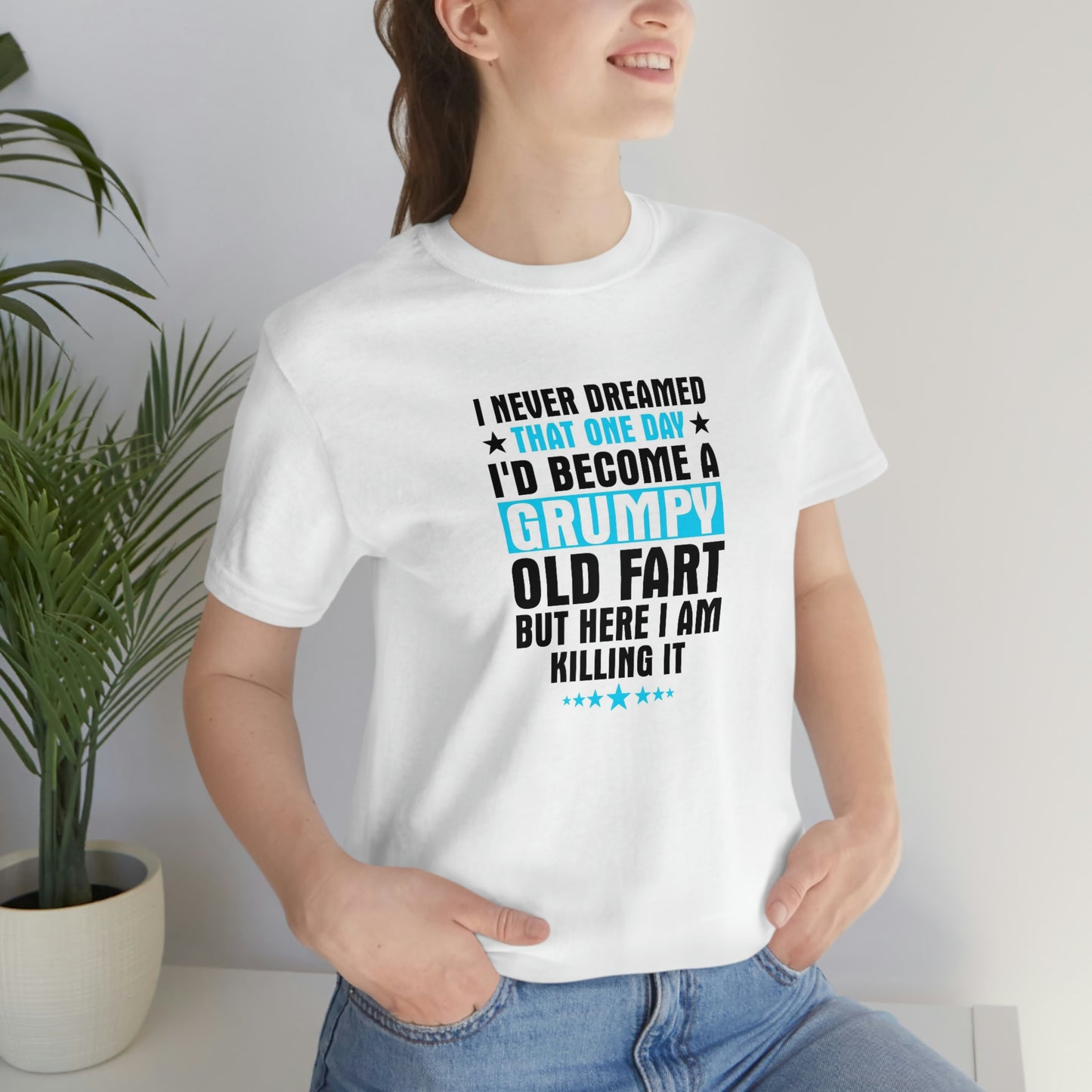 Grumpy fart- Jersey Short Sleeve Tee