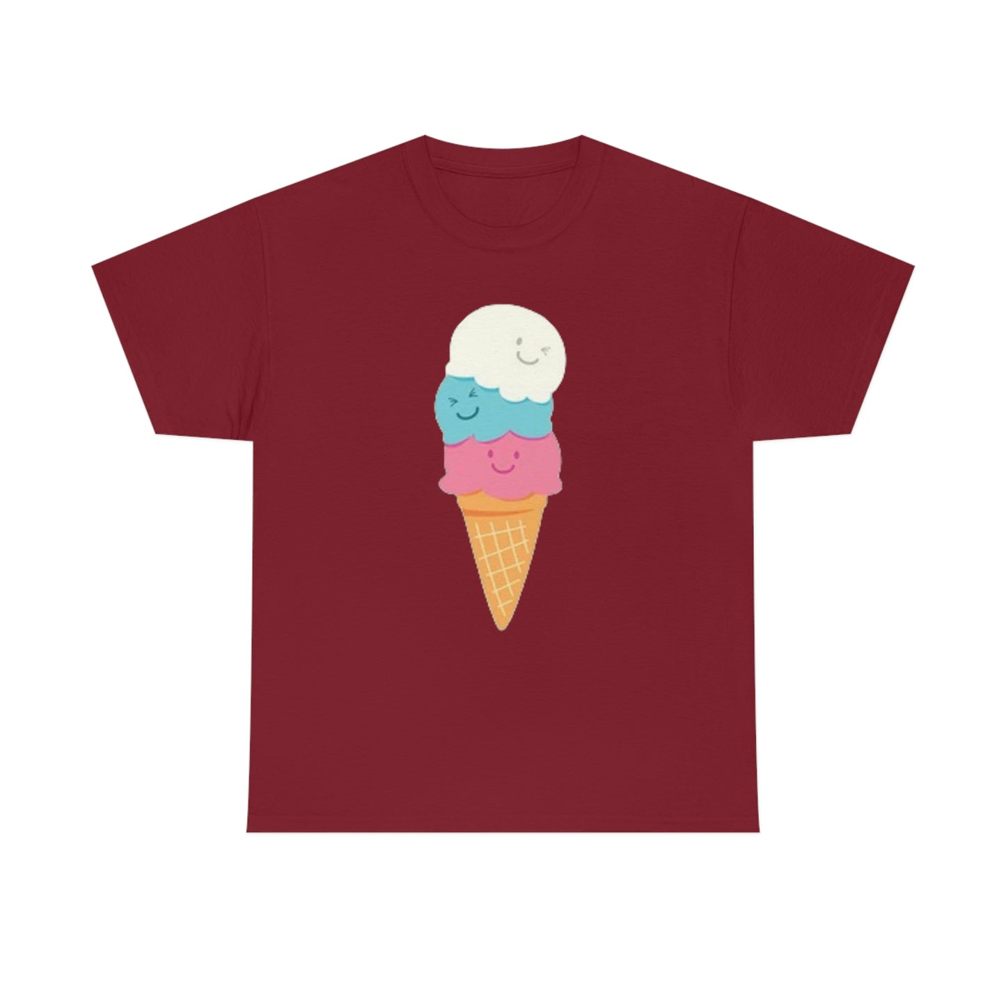 Ice cream- Unisex Heavy Cotton Tee
