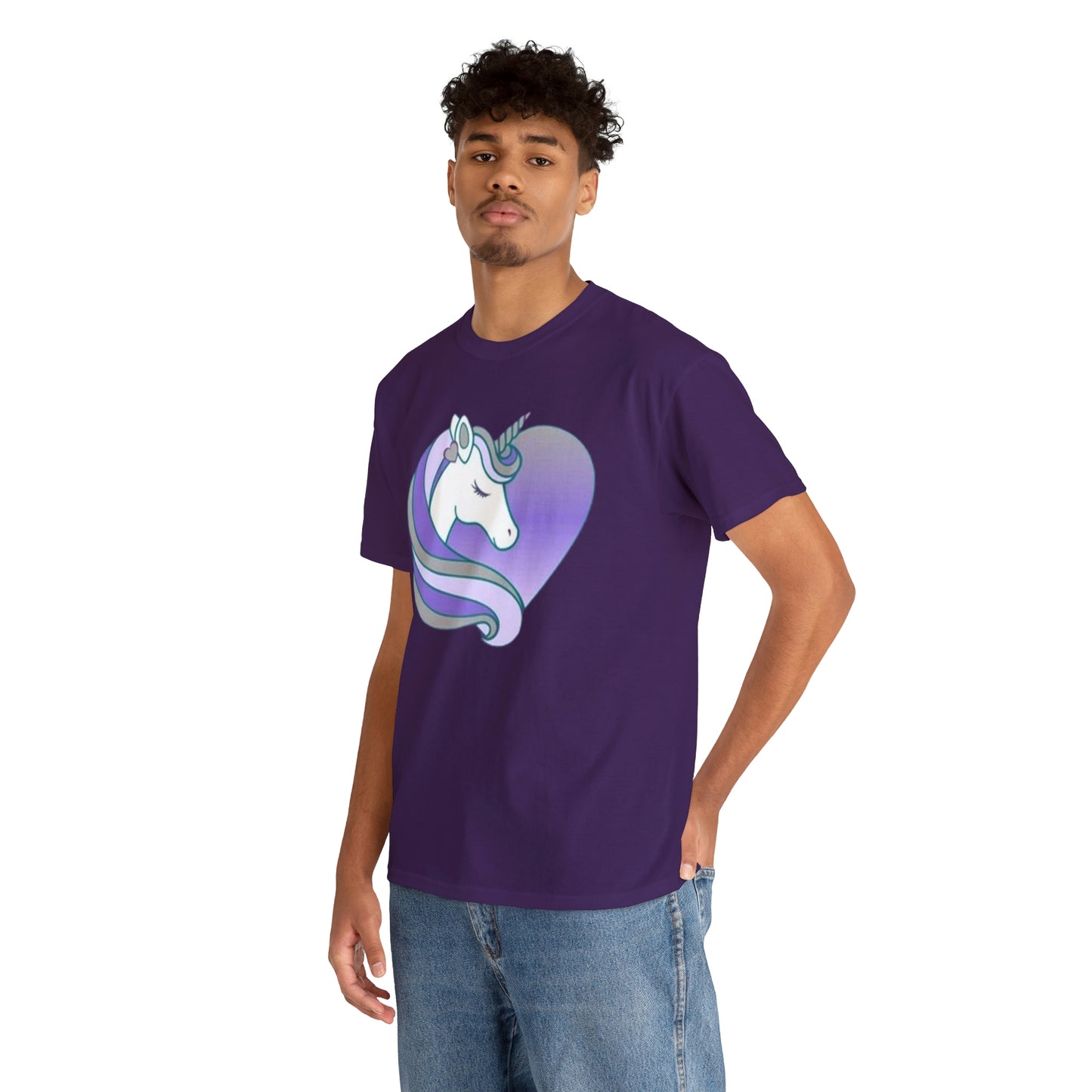I am unicorn- Heavy Cotton Tee