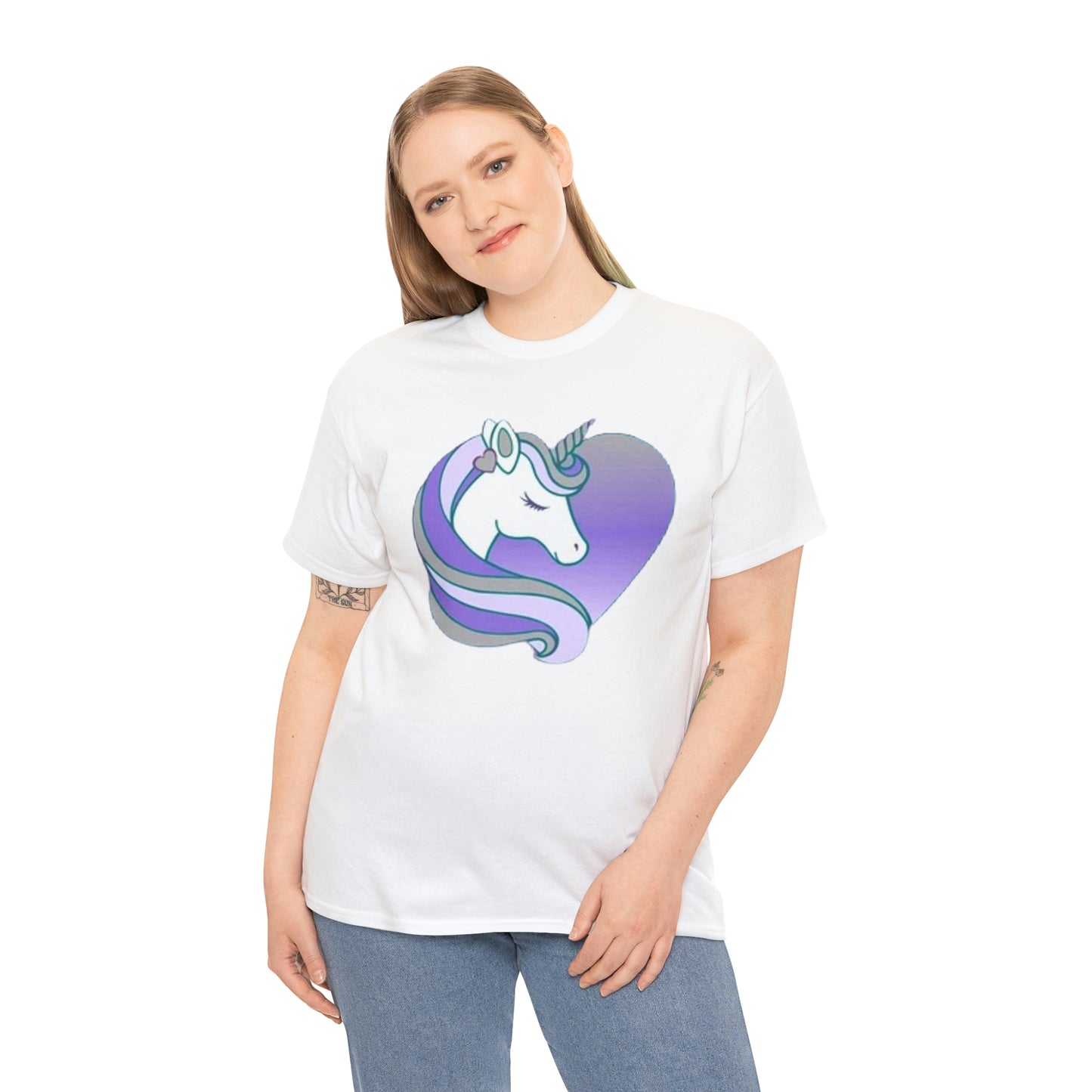 I am unicorn- Heavy Cotton Tee