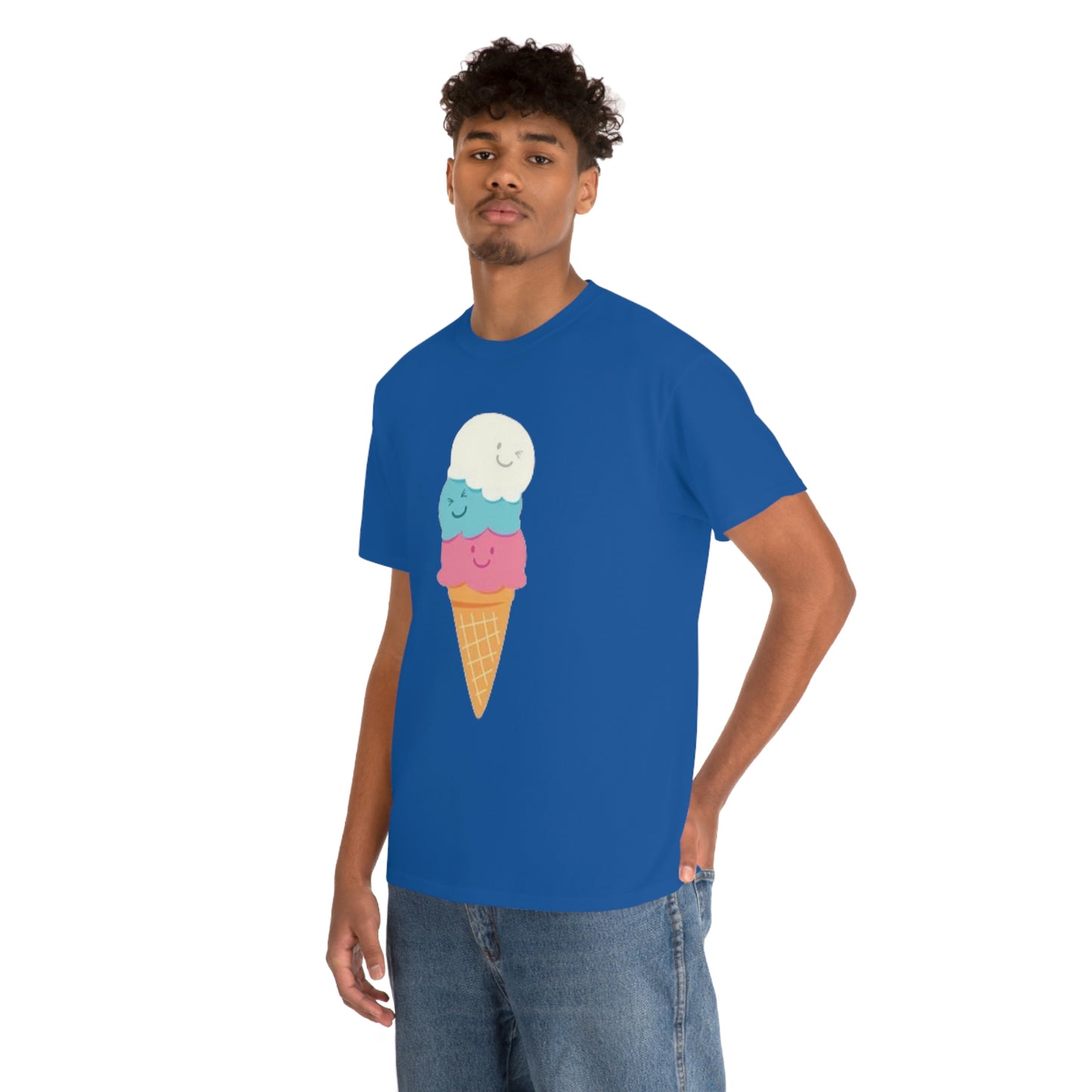 Ice cream- Unisex Heavy Cotton Tee