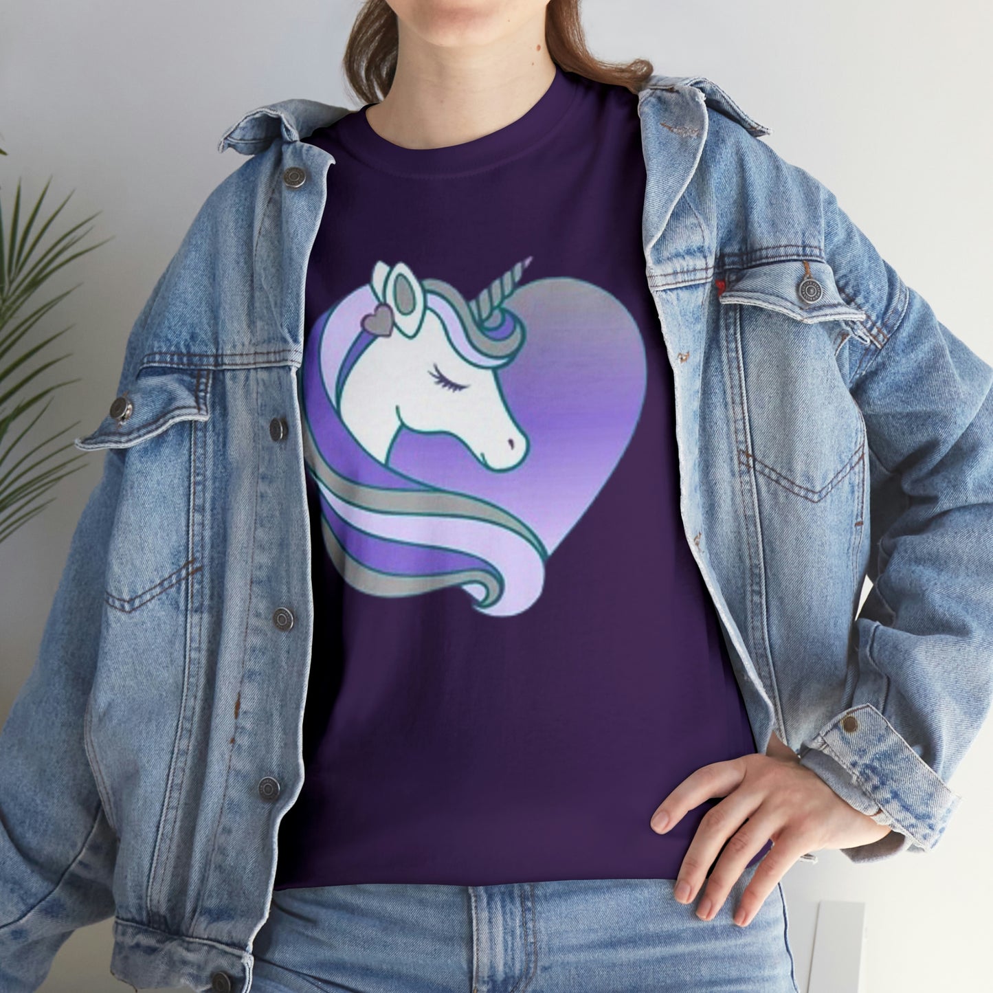 I am unicorn- Heavy Cotton Tee