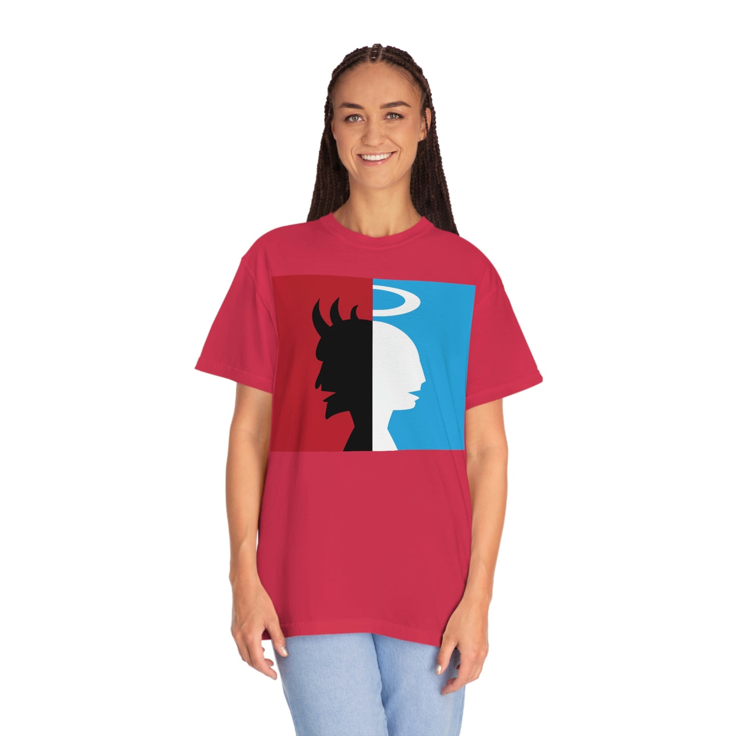 Two faced- Garment-Dyed T-shirt