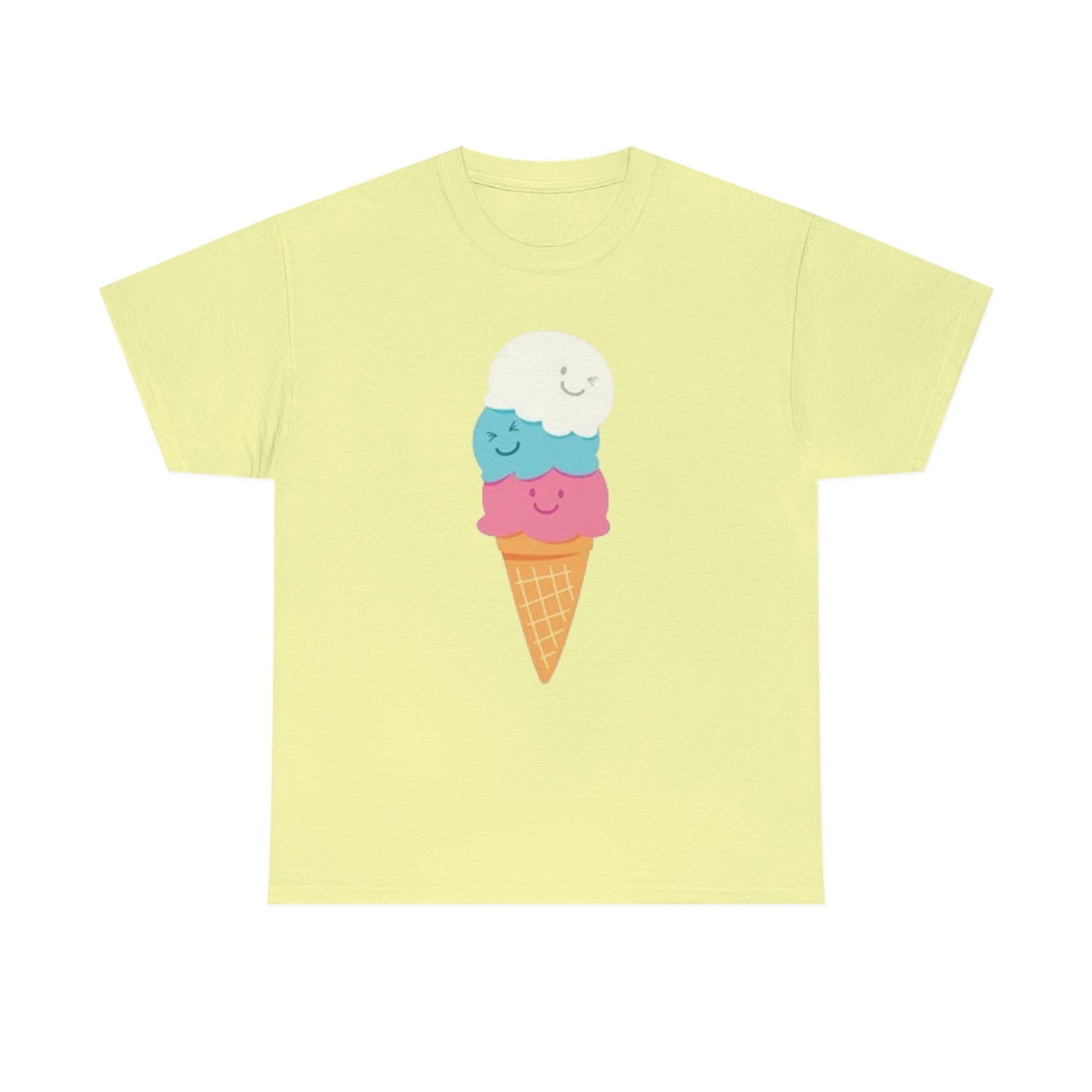 Ice cream- Unisex Heavy Cotton Tee