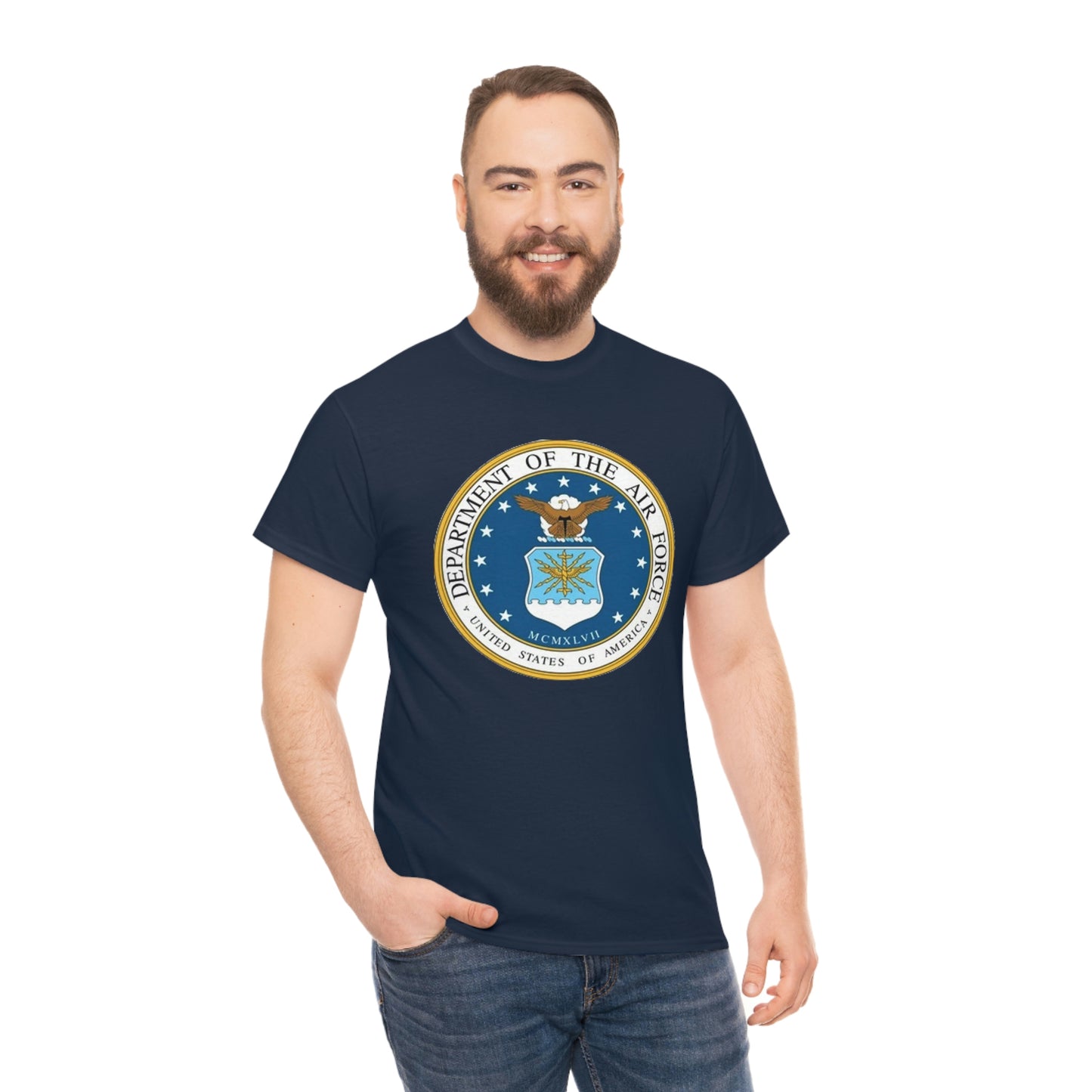 Air Force- Heavy Cotton Tee