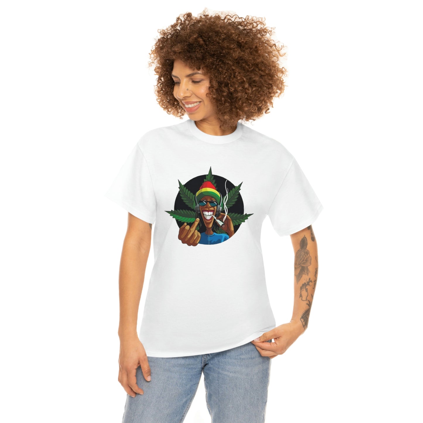 Weed—Heavy Cotton Tee