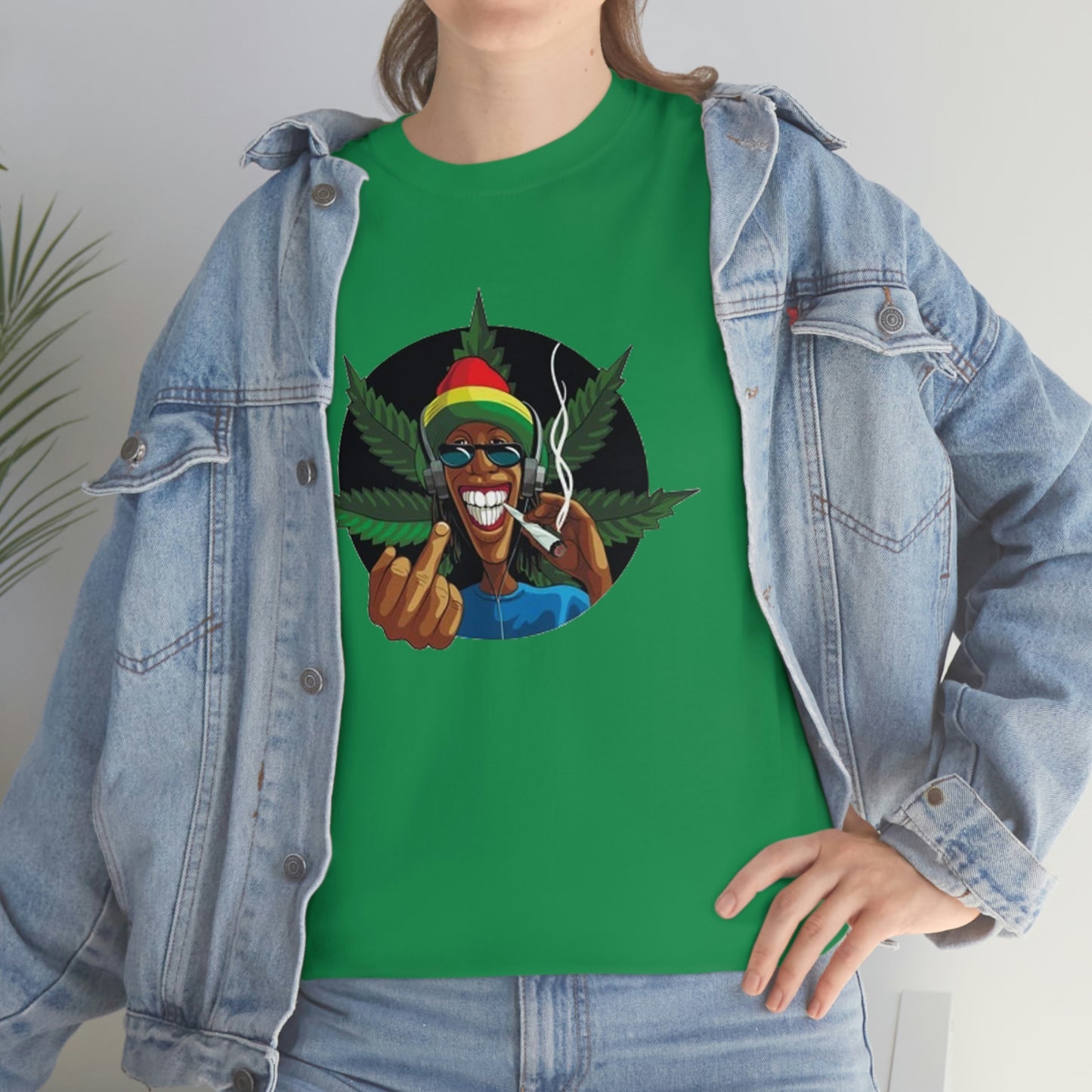 Weed—Heavy Cotton Tee