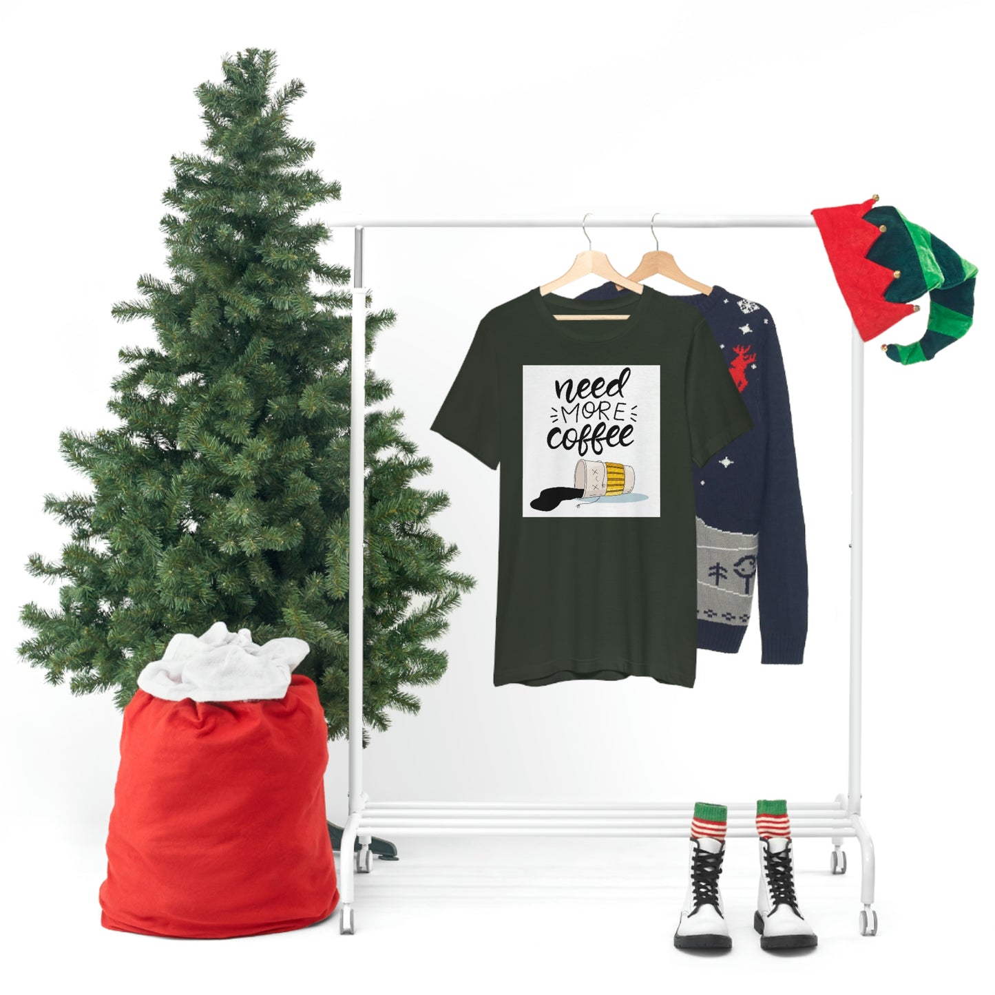 Need more coffee-Unisex Jersey Short Sleeve Tee