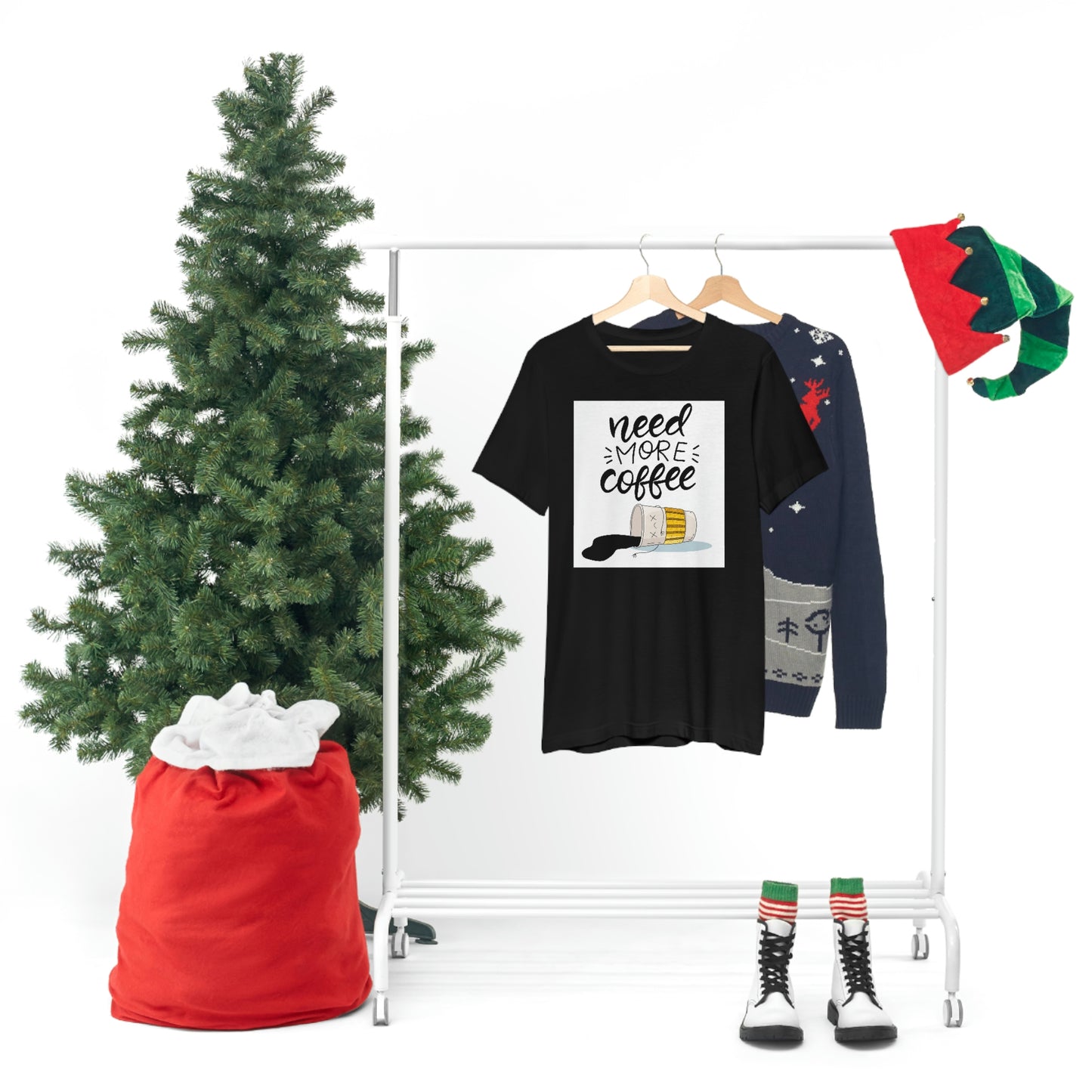 Need more coffee-Unisex Jersey Short Sleeve Tee