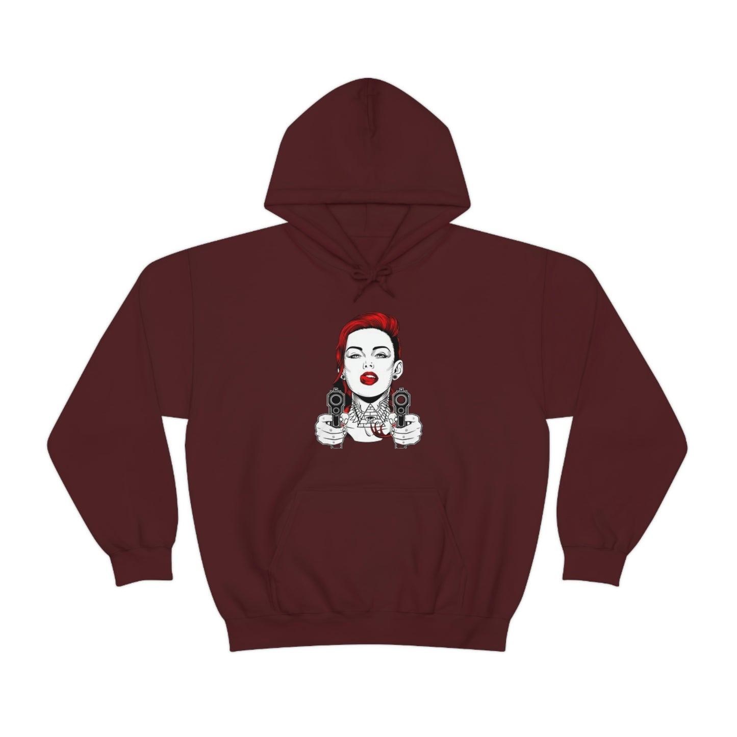 Girl gangster-Heavy Blend™ Hooded Sweatshirt