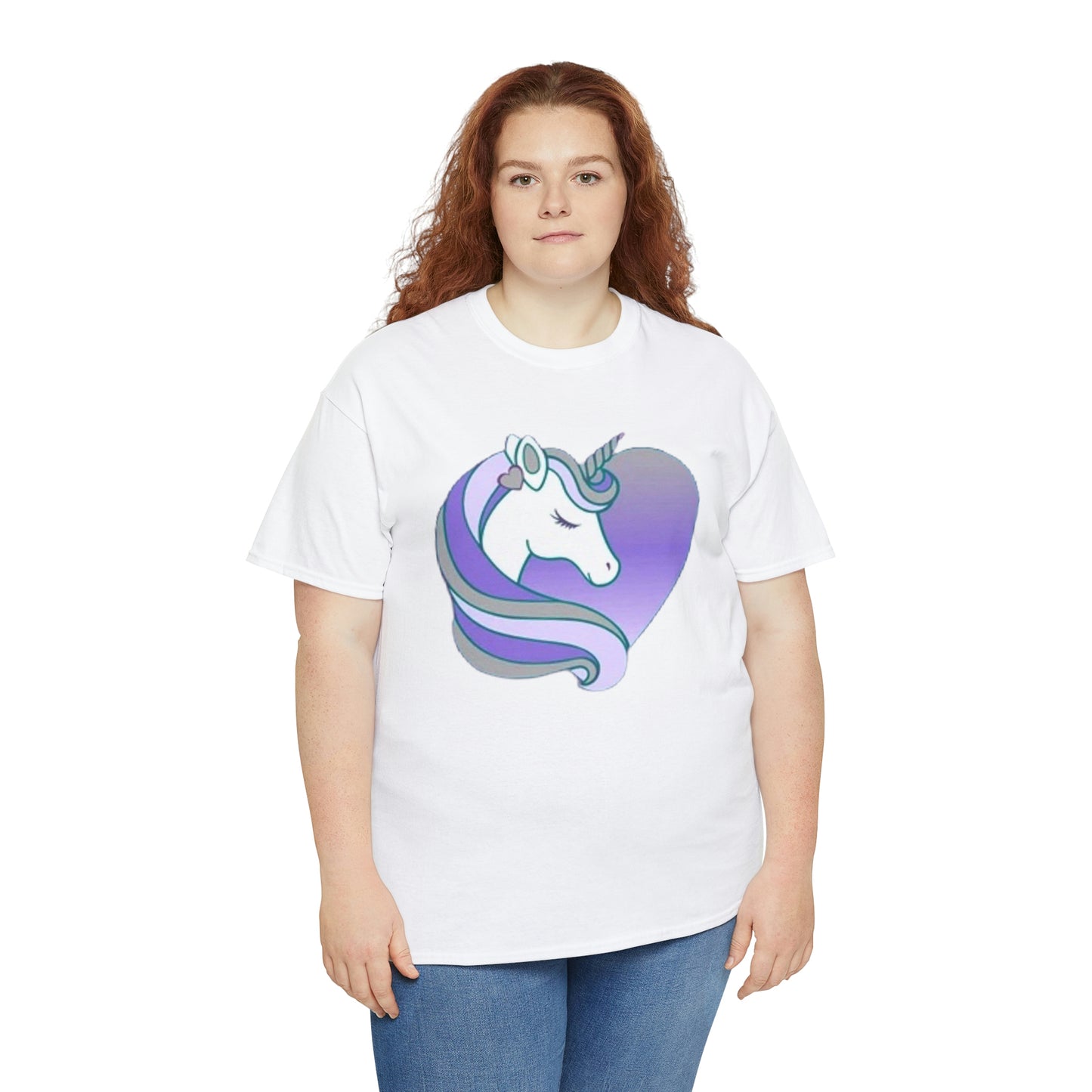 I am unicorn- Heavy Cotton Tee