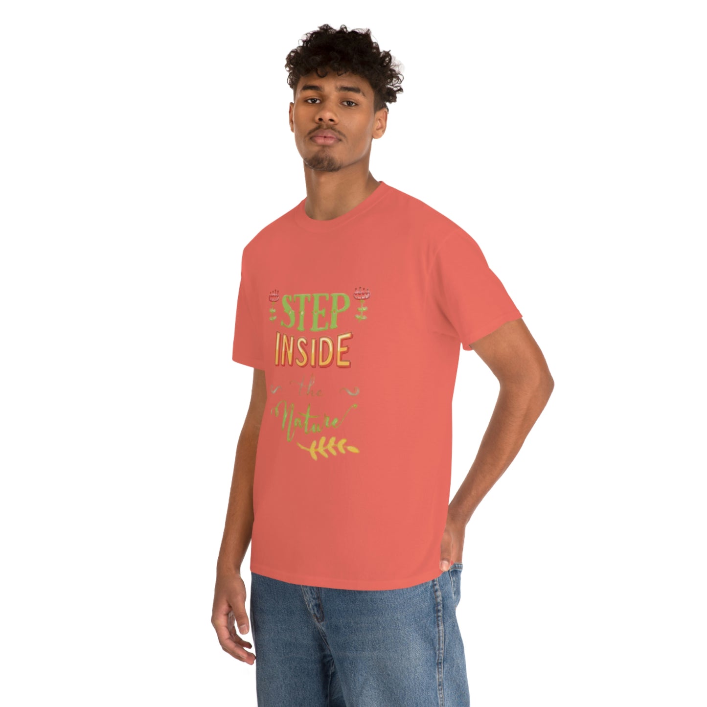 Step inside to nature- Heavy Cotton Tee