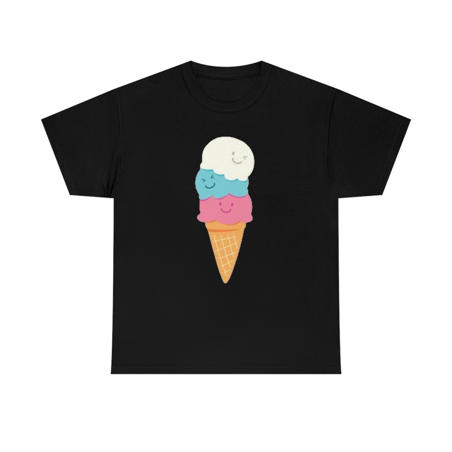 Ice cream- Unisex Heavy Cotton Tee