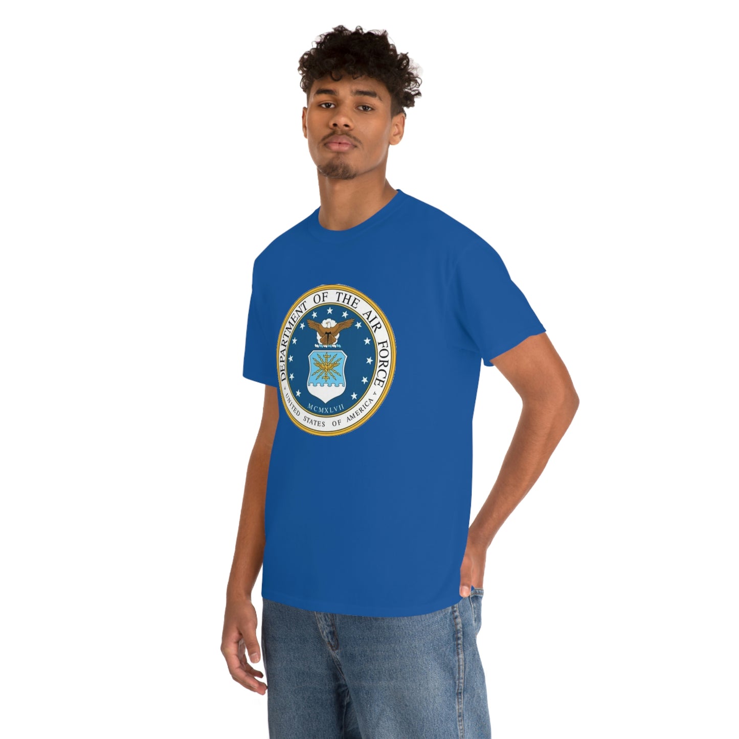 Air Force- Heavy Cotton Tee