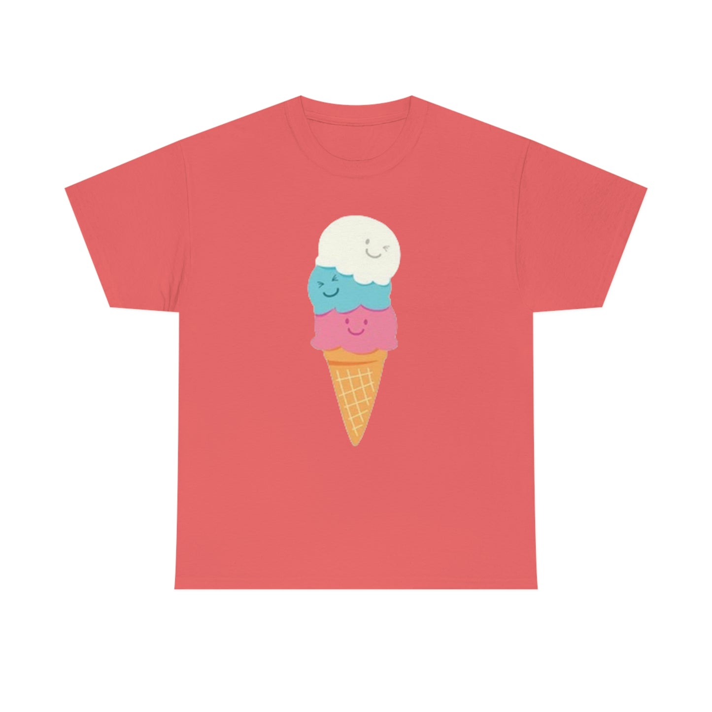 Ice cream- Unisex Heavy Cotton Tee
