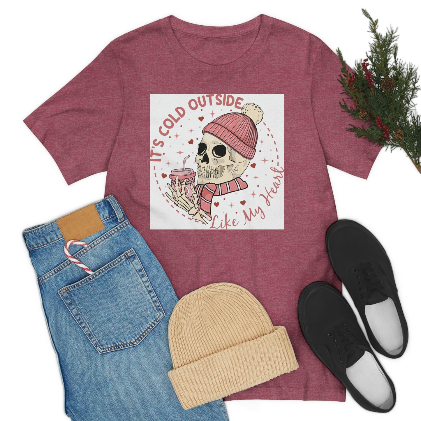 It’s cold outside- Unisex Jersey Short Sleeve Tee