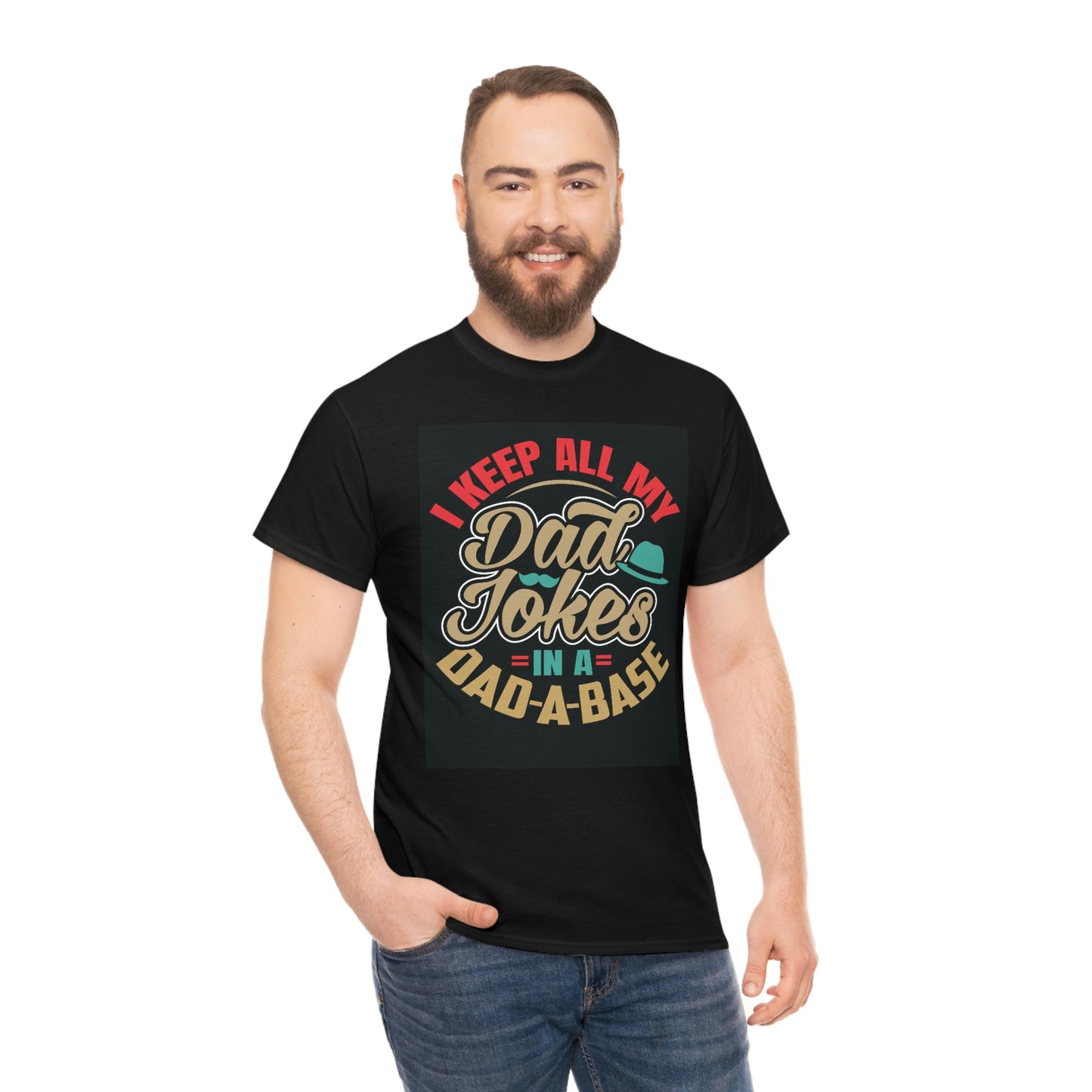 Dad jokes- Heavy Cotton Tee