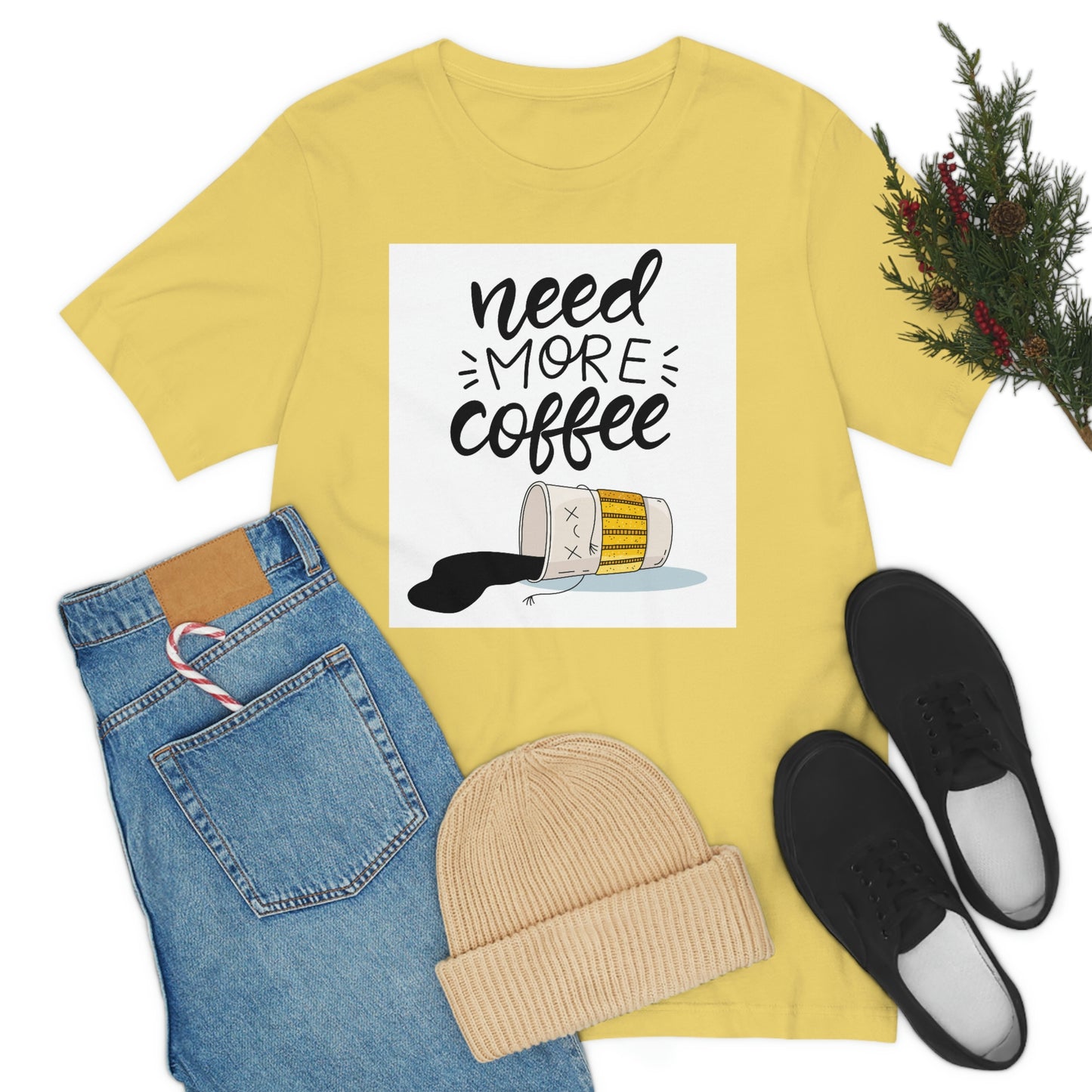 Need more coffee-Unisex Jersey Short Sleeve Tee