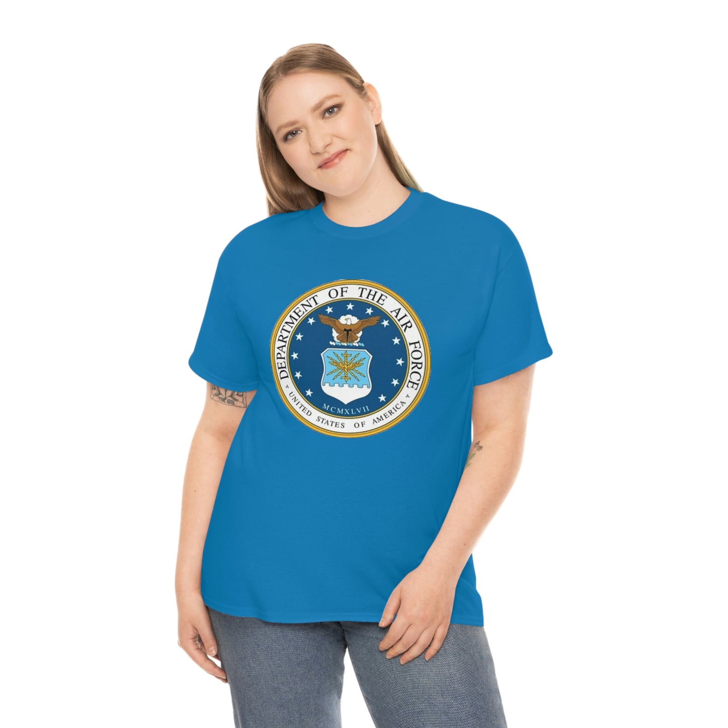Air Force- Heavy Cotton Tee