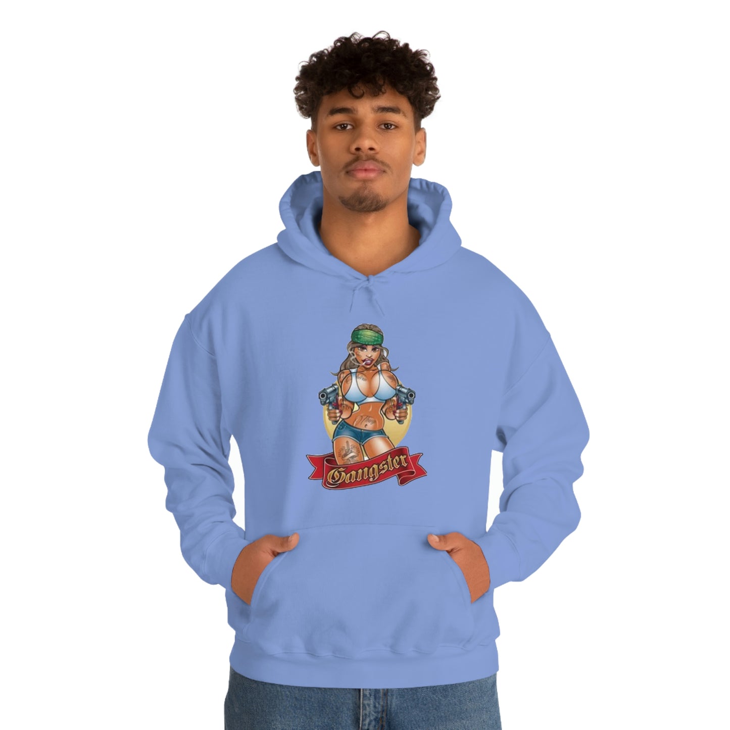 Girl gangster-Heavy Blend™ Hooded Sweatshirt