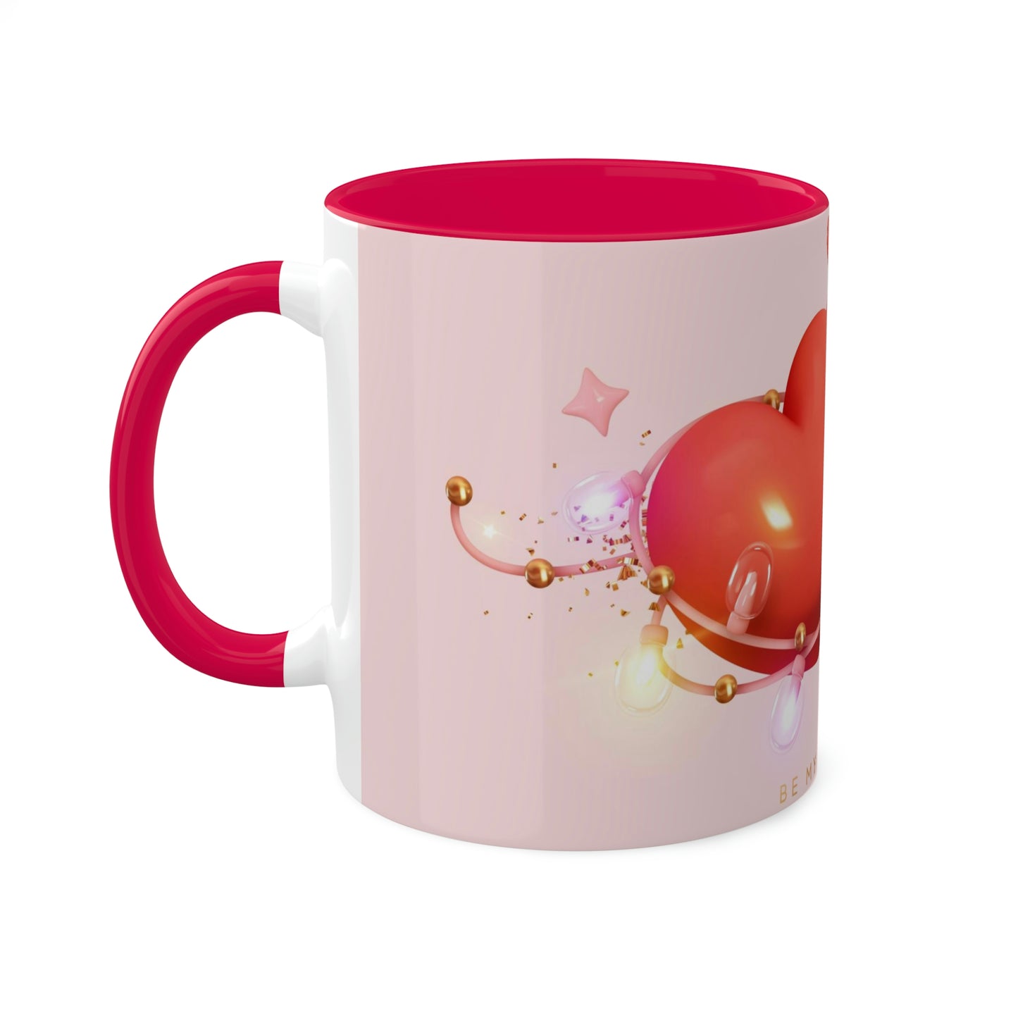 Heart coffee Mugs, 11oz