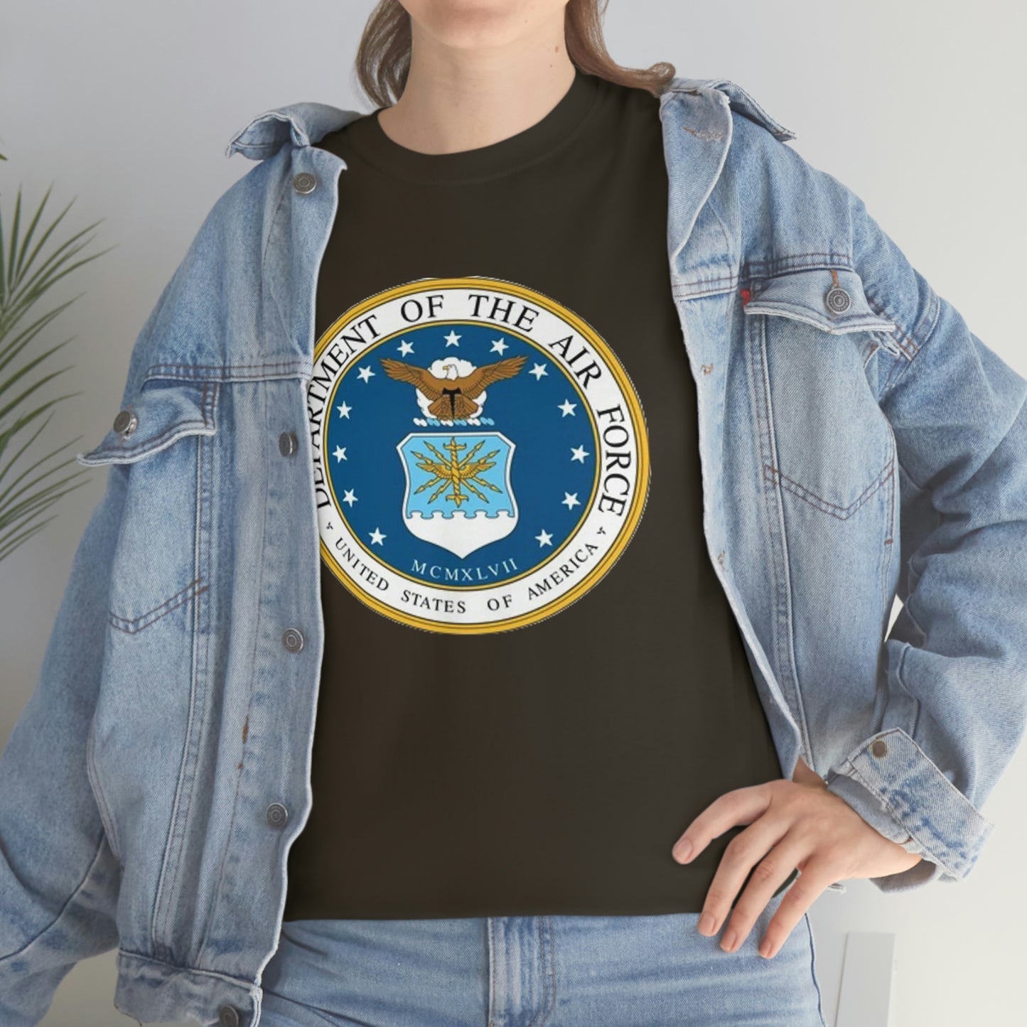 Air Force- Heavy Cotton Tee