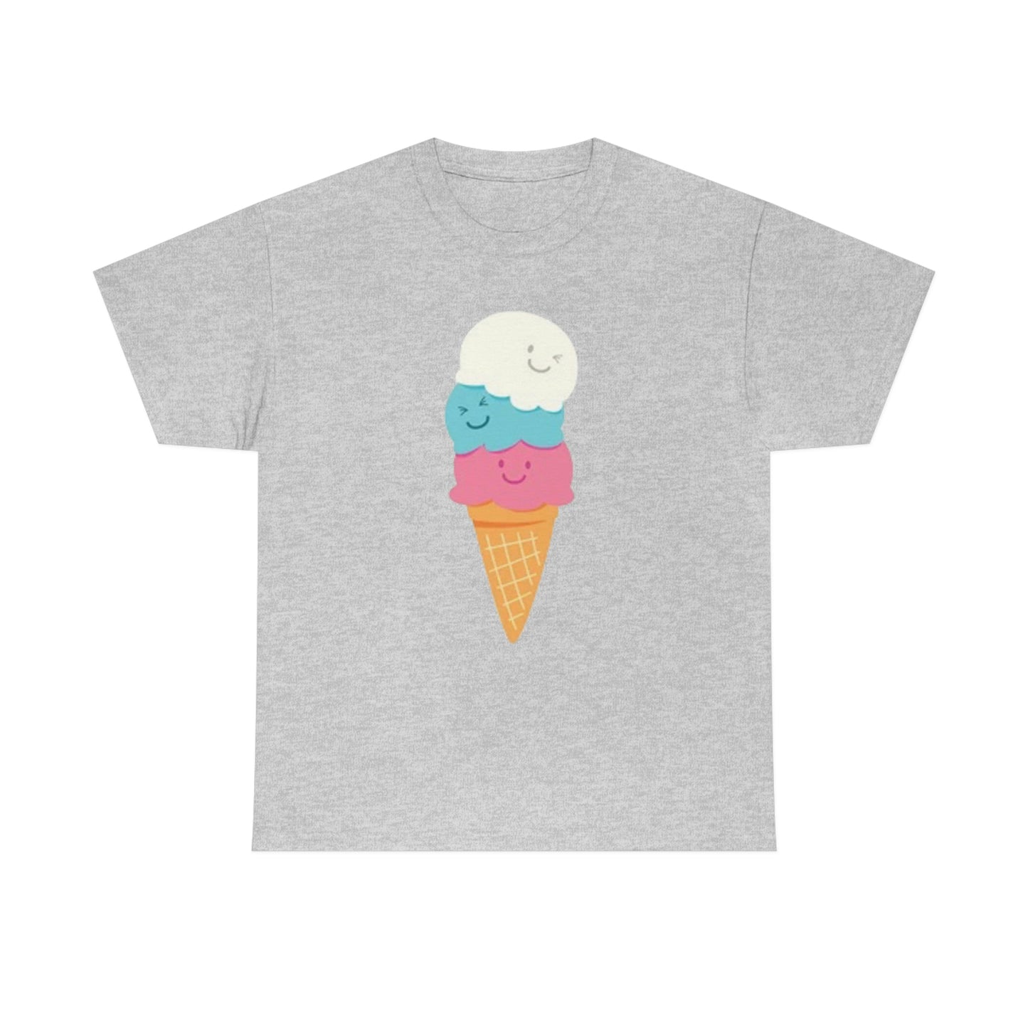 Ice cream- Unisex Heavy Cotton Tee