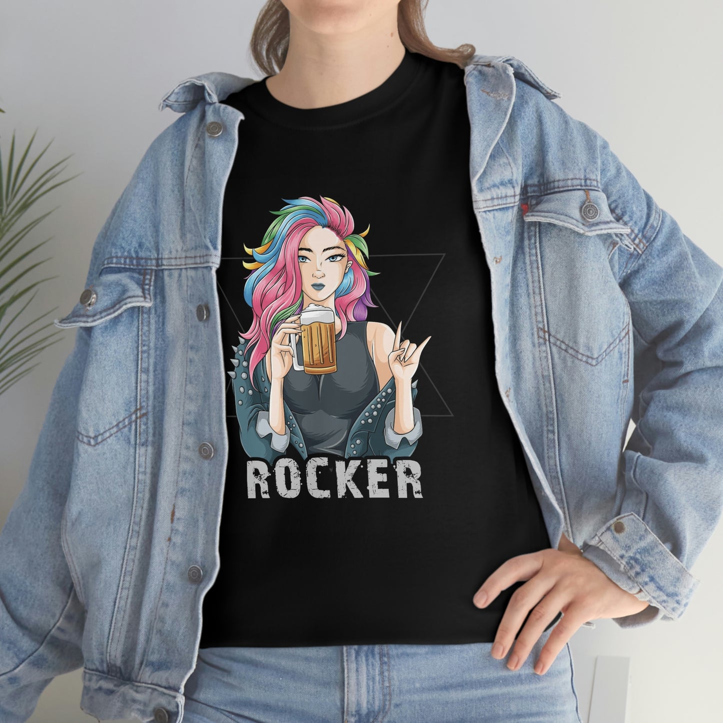 Girl rocker- Heavy Cotton Tee