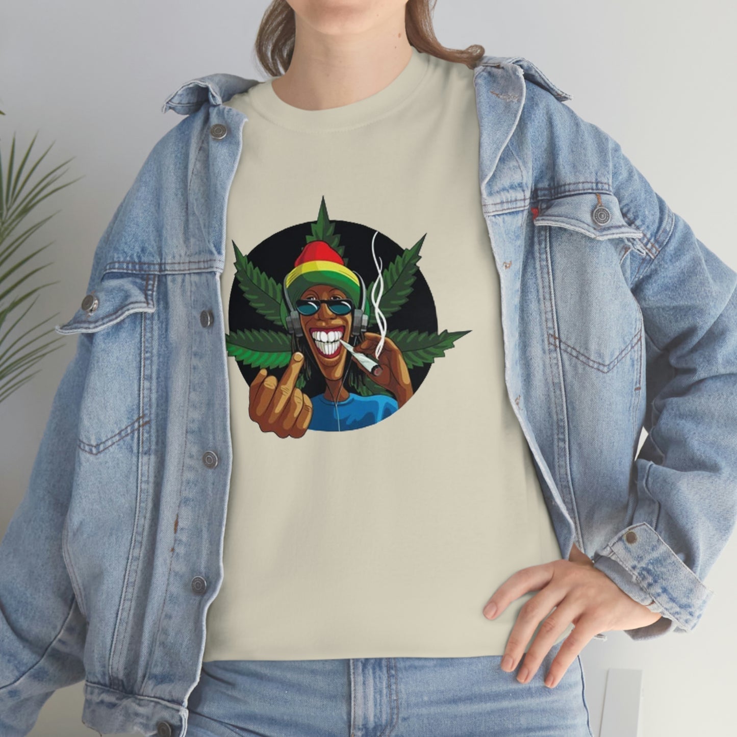 Weed—Heavy Cotton Tee