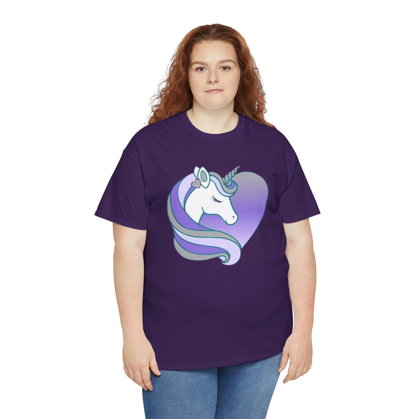 I am unicorn- Heavy Cotton Tee