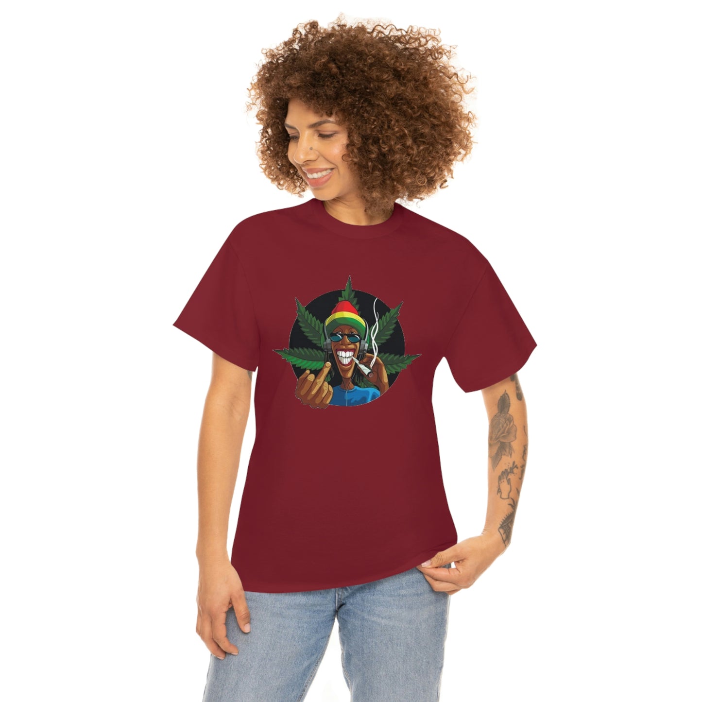 Weed—Heavy Cotton Tee