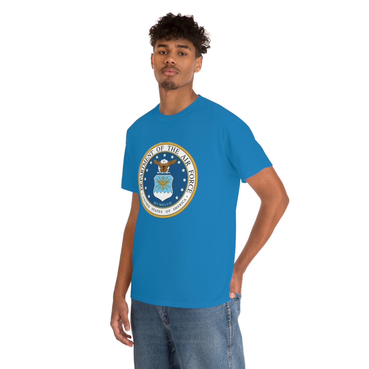 Air Force- Heavy Cotton Tee