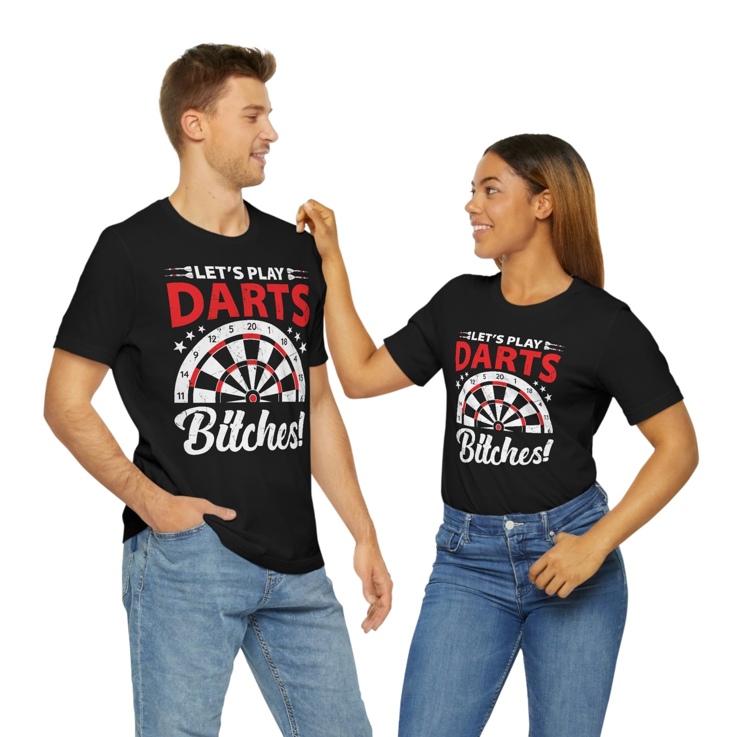 Darts— Unisex Jersey Short Sleeve Tee