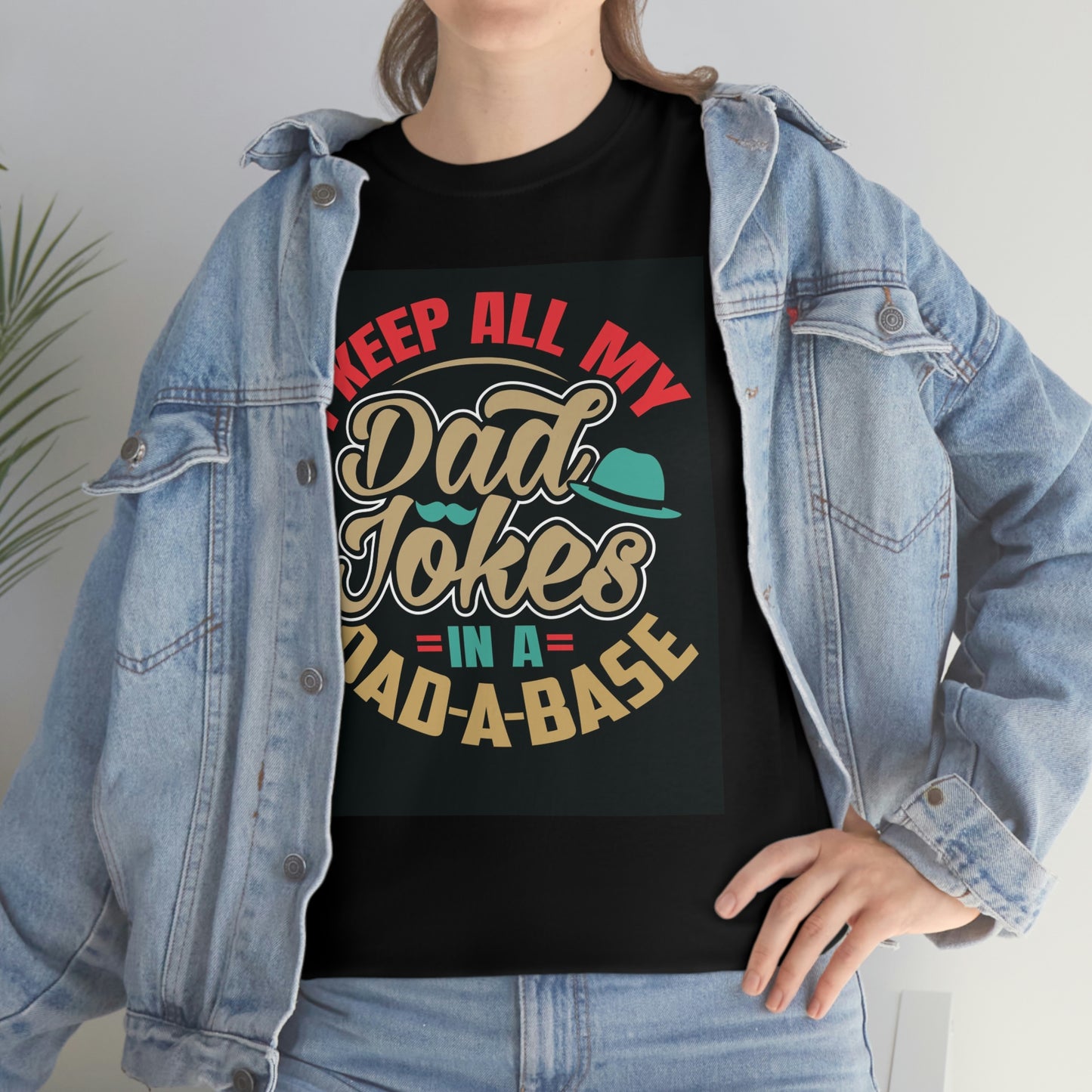 Dad jokes- Heavy Cotton Tee