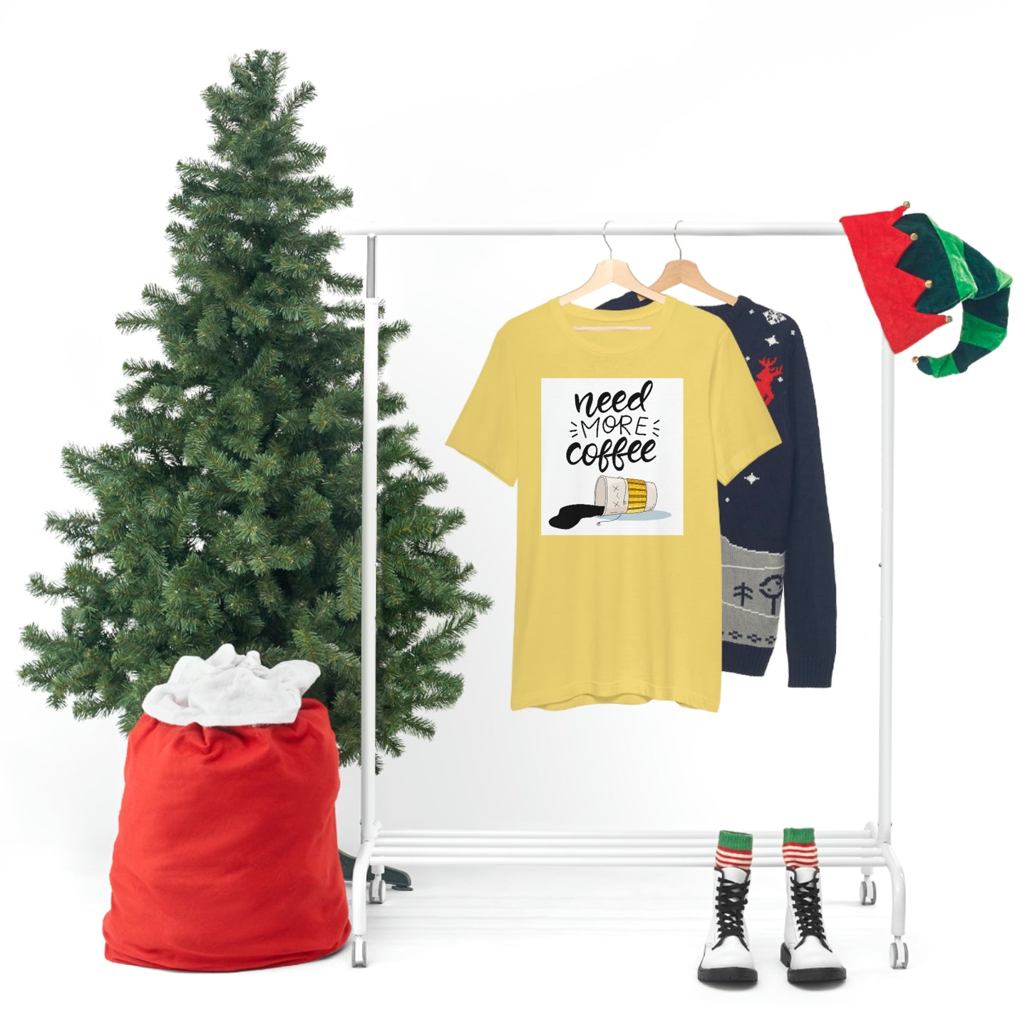 Need more coffee-Unisex Jersey Short Sleeve Tee