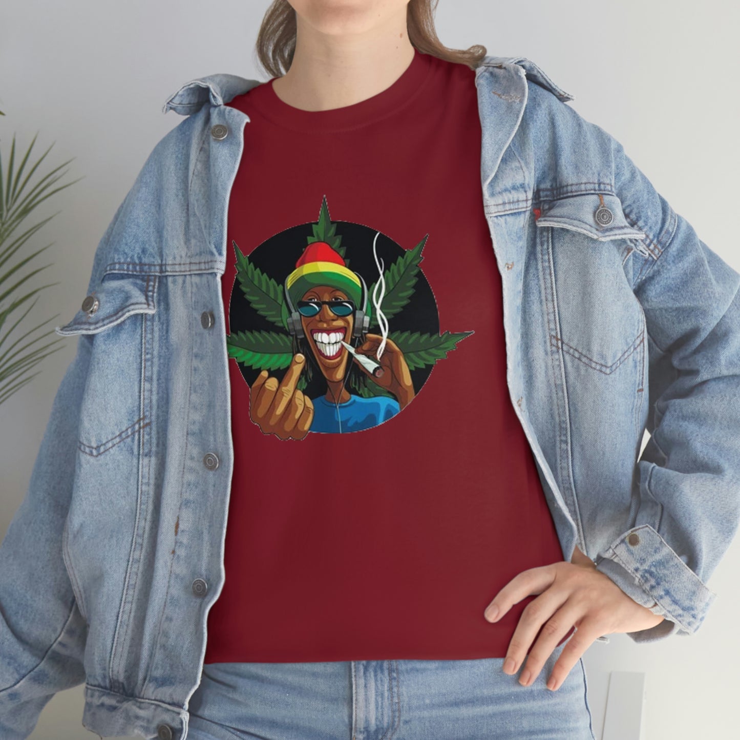 Weed—Heavy Cotton Tee