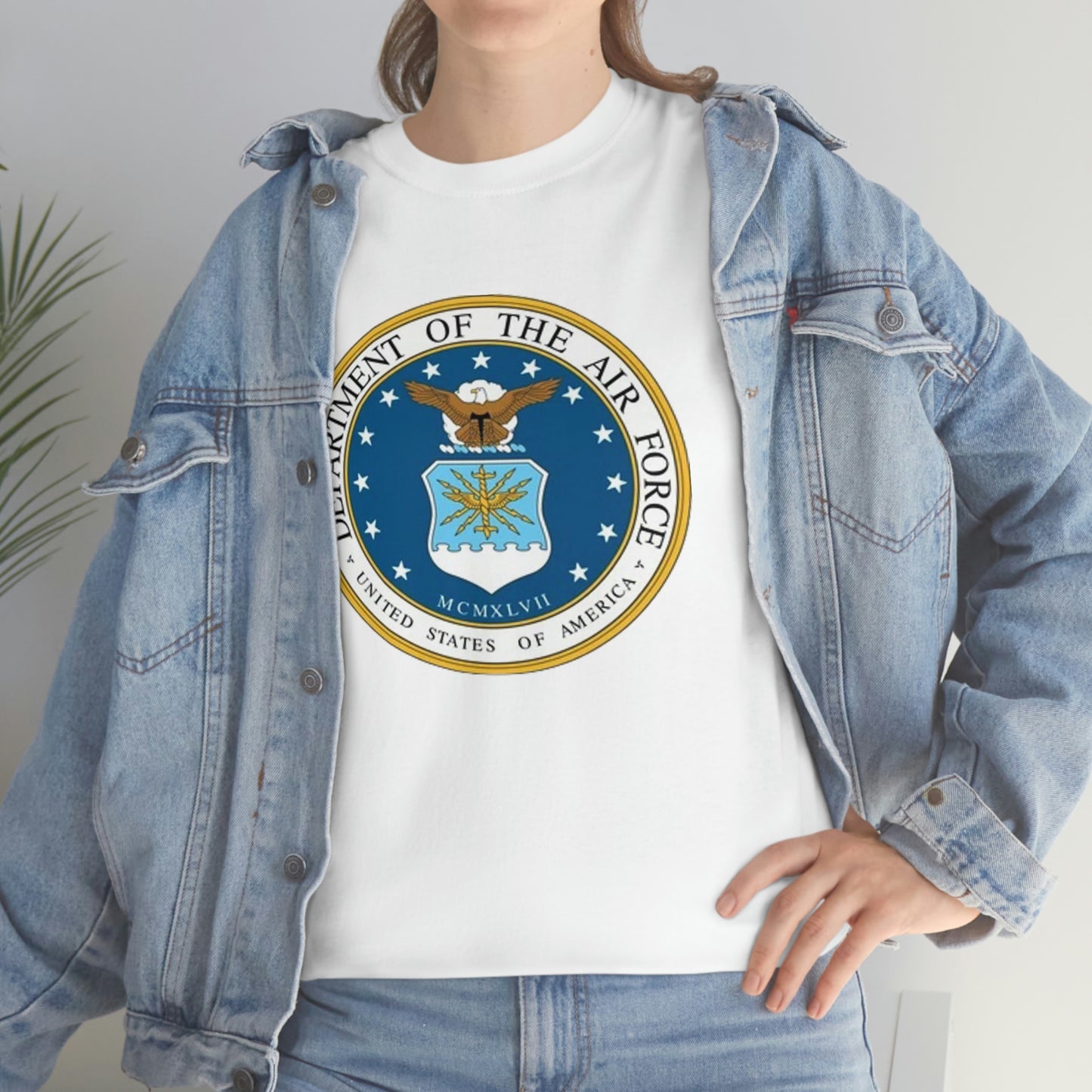 Air Force- Heavy Cotton Tee