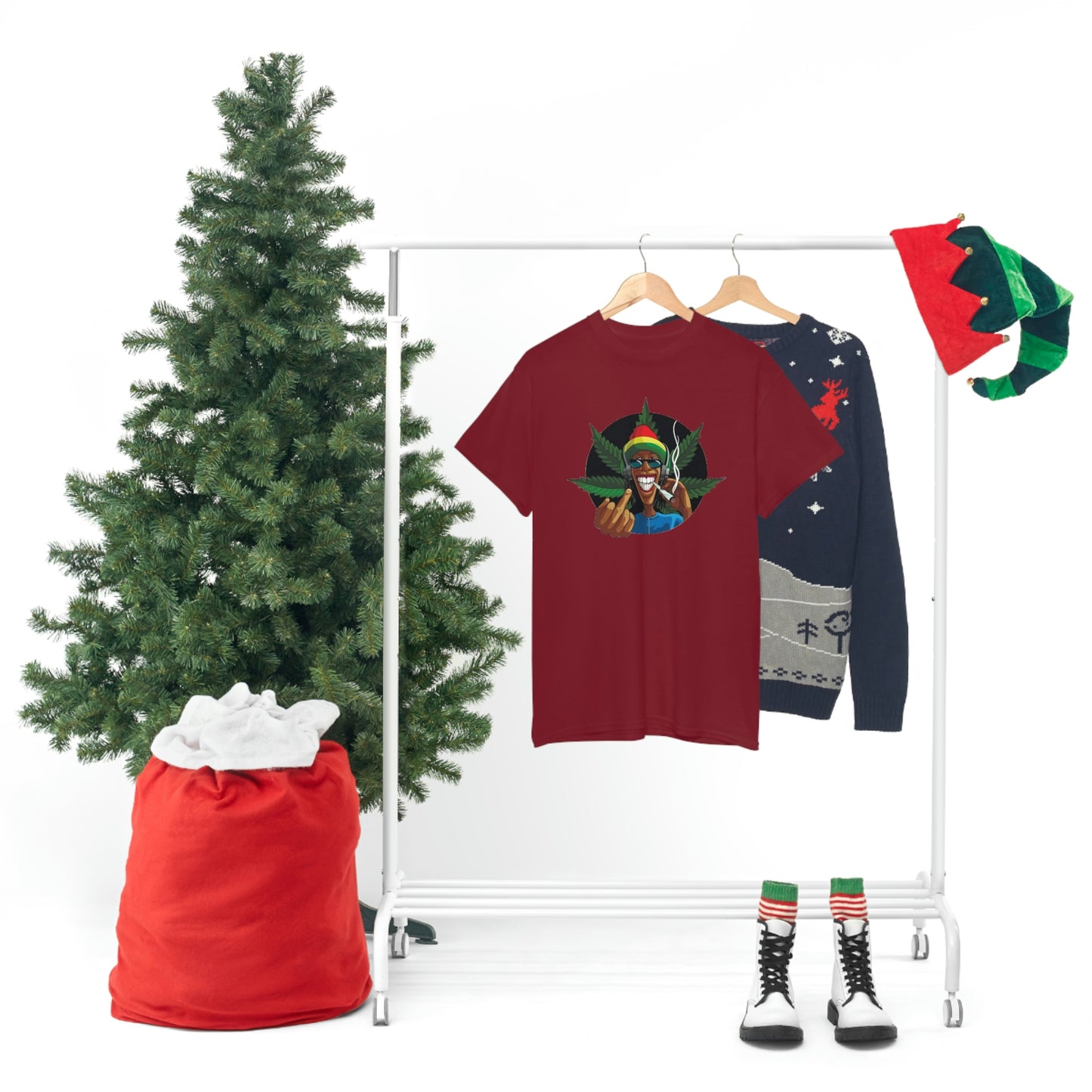 Weed—Heavy Cotton Tee