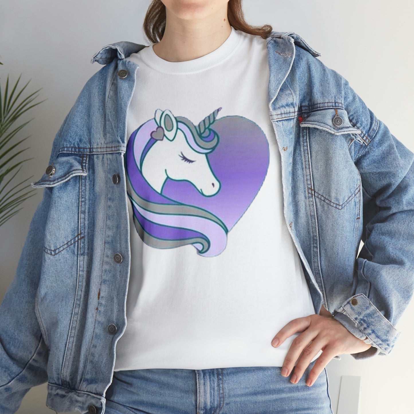 I am unicorn- Heavy Cotton Tee