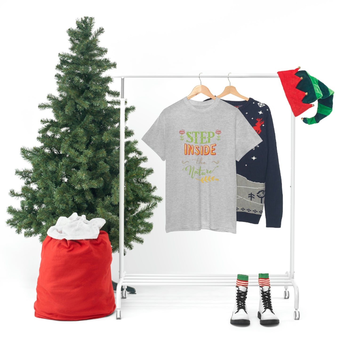 Step inside to nature- Heavy Cotton Tee