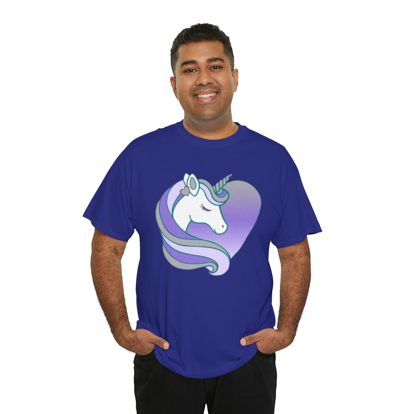 I am unicorn- Heavy Cotton Tee