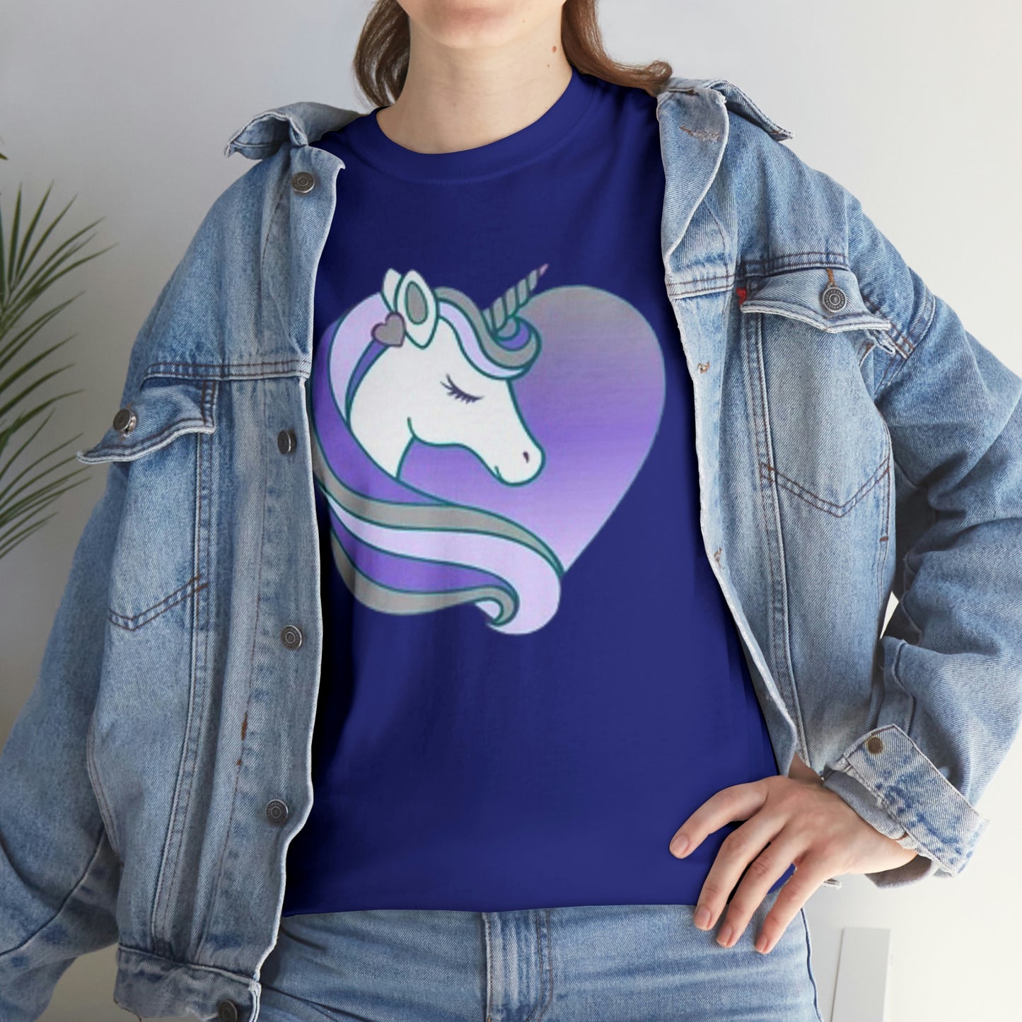 I am unicorn- Heavy Cotton Tee