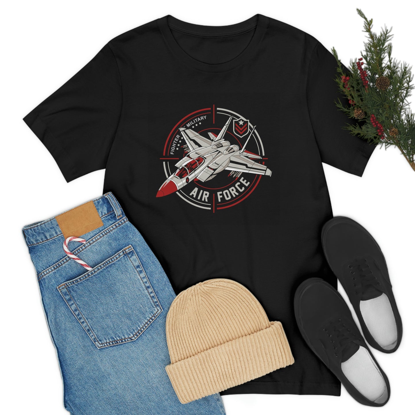 Air Force- Unisex Jersey Short Sleeve Tee