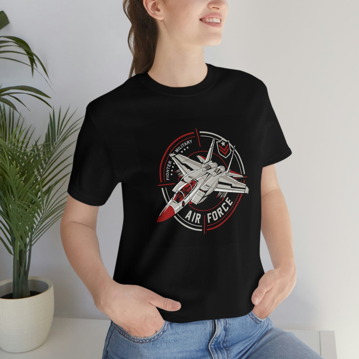 Air Force- Unisex Jersey Short Sleeve Tee