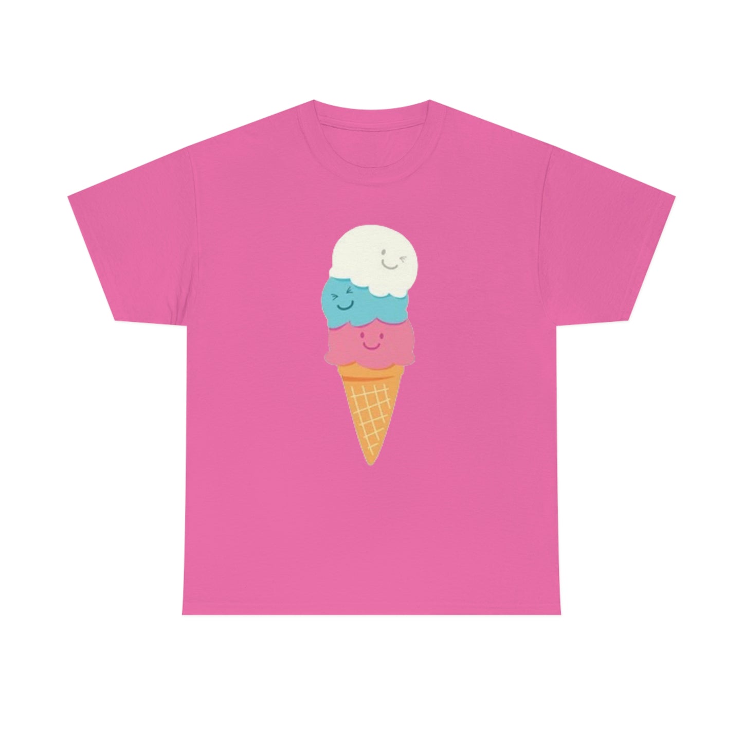 Ice cream- Unisex Heavy Cotton Tee