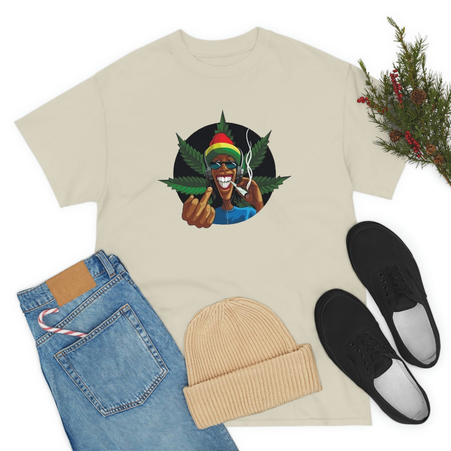 Weed—Heavy Cotton Tee