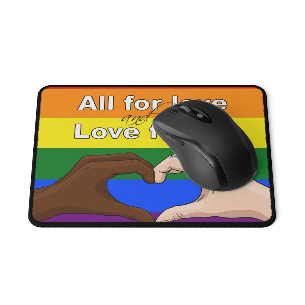 All for love- Non-Slip Mouse Pads