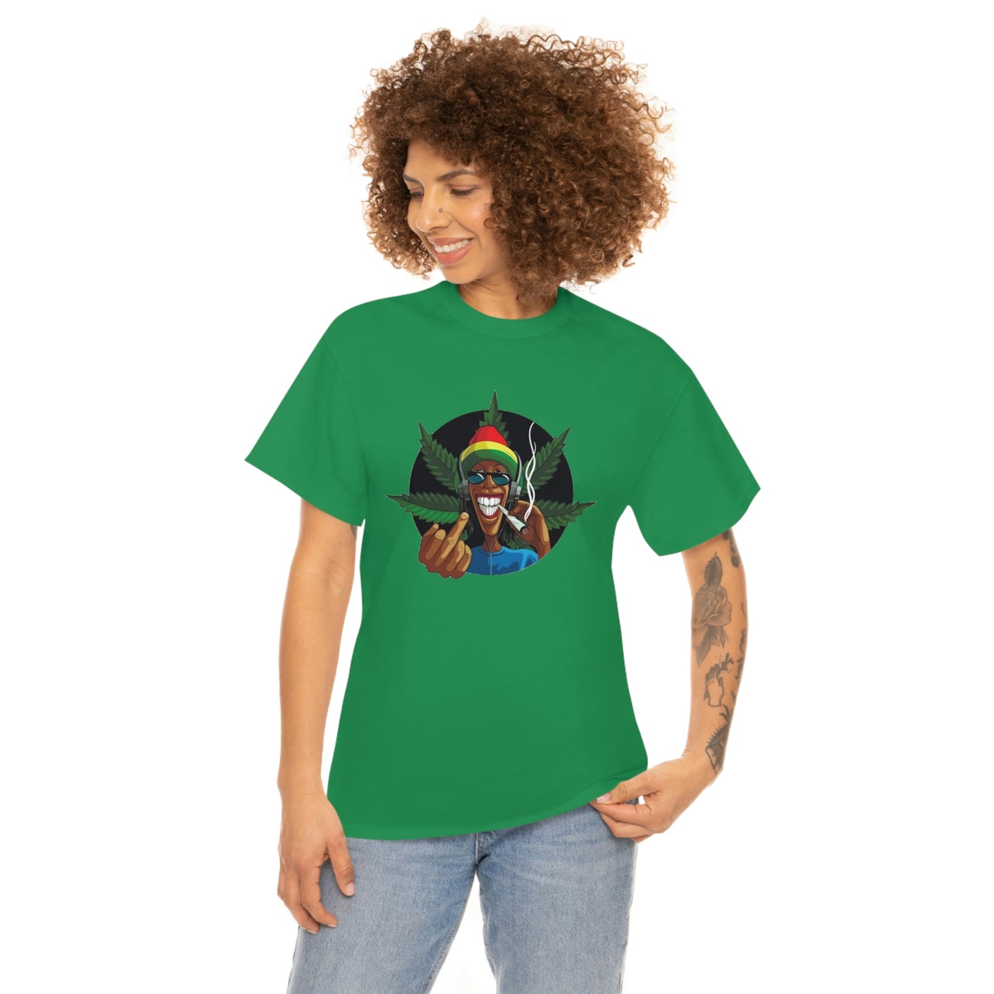 Weed—Heavy Cotton Tee