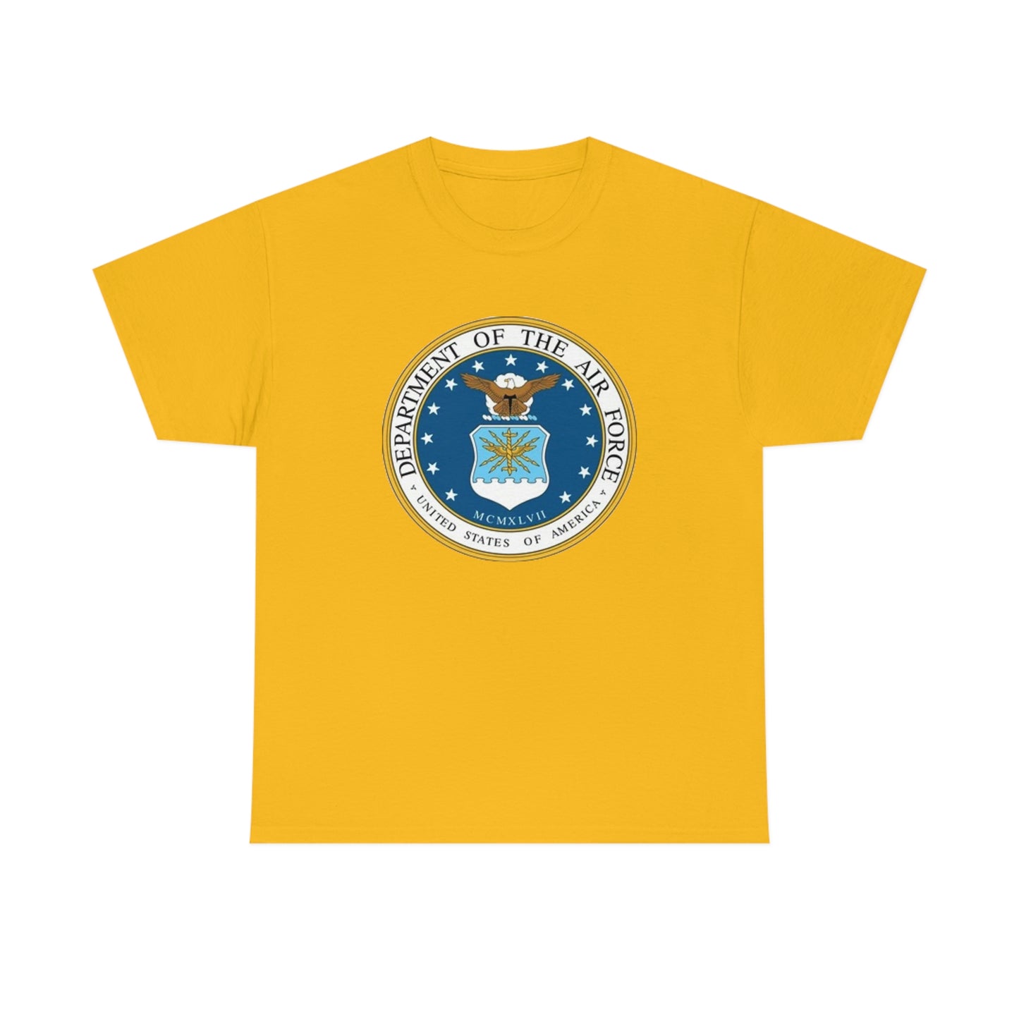 Air Force- Heavy Cotton Tee